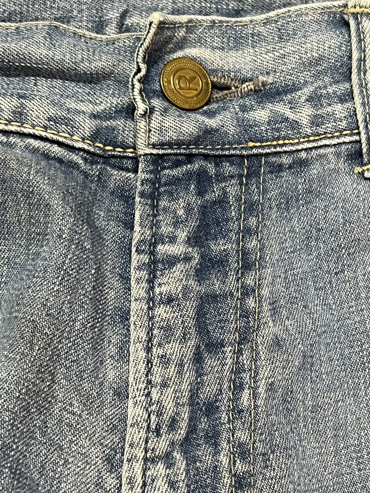 45rpm Vintage 45rpm Baggy Wide Leg Faded Denim Size US 29 - 9 Thumbnail
