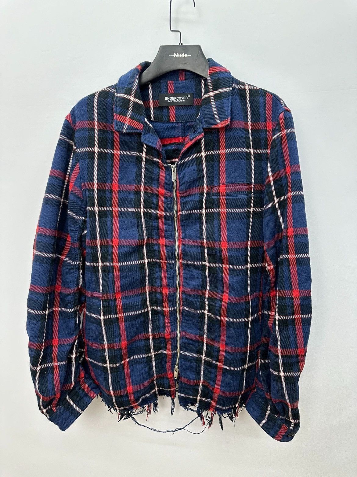 Undercover Undercover distressed plaid jacket - DMC-2508 Size US XXL / EU 58 / 5 - 1 Thumbnail