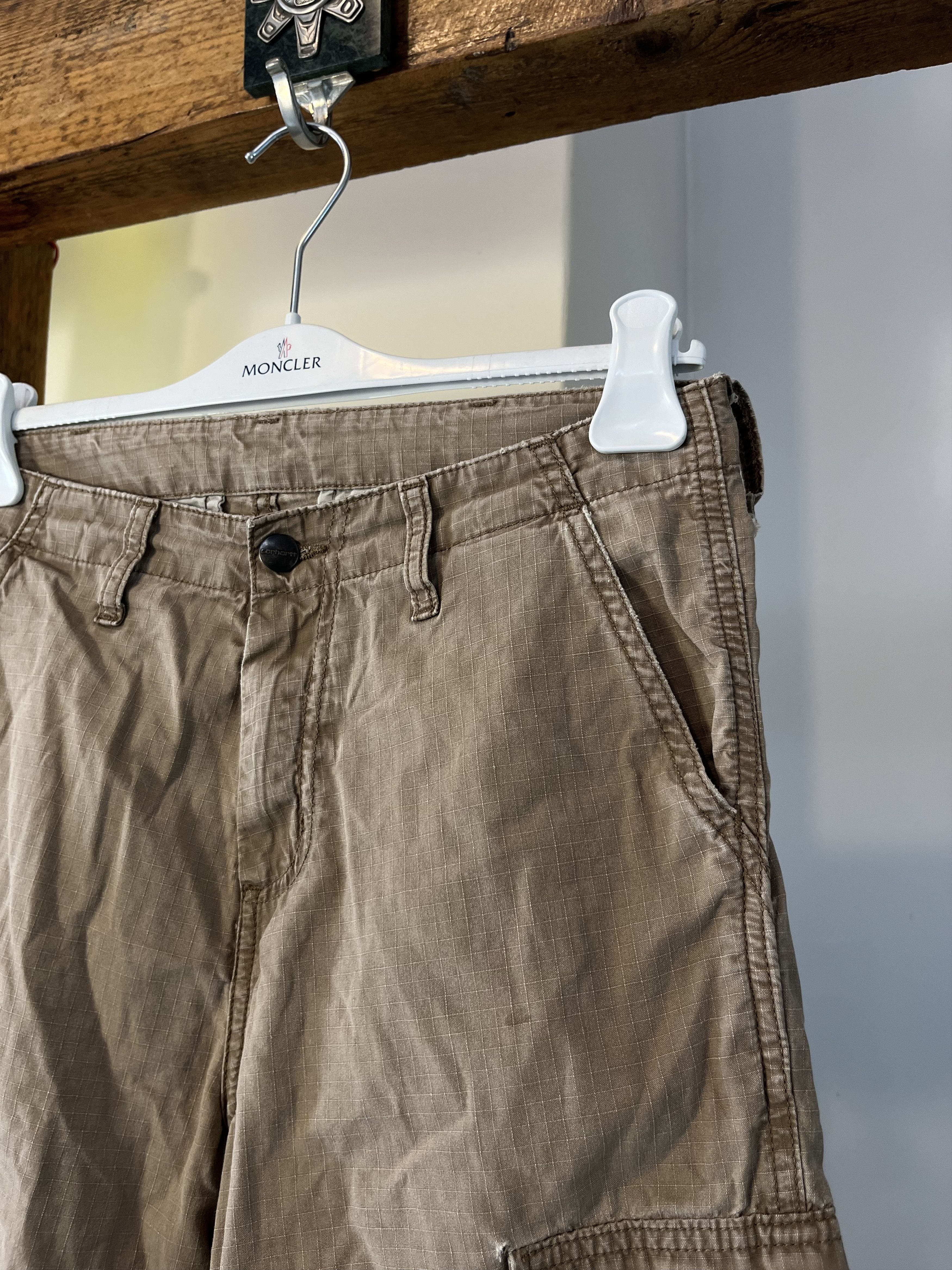 Carhartt Vintage Y2K Carhartt WIP Regular Cargo Pants Military Size US 29 - 4 Thumbnail