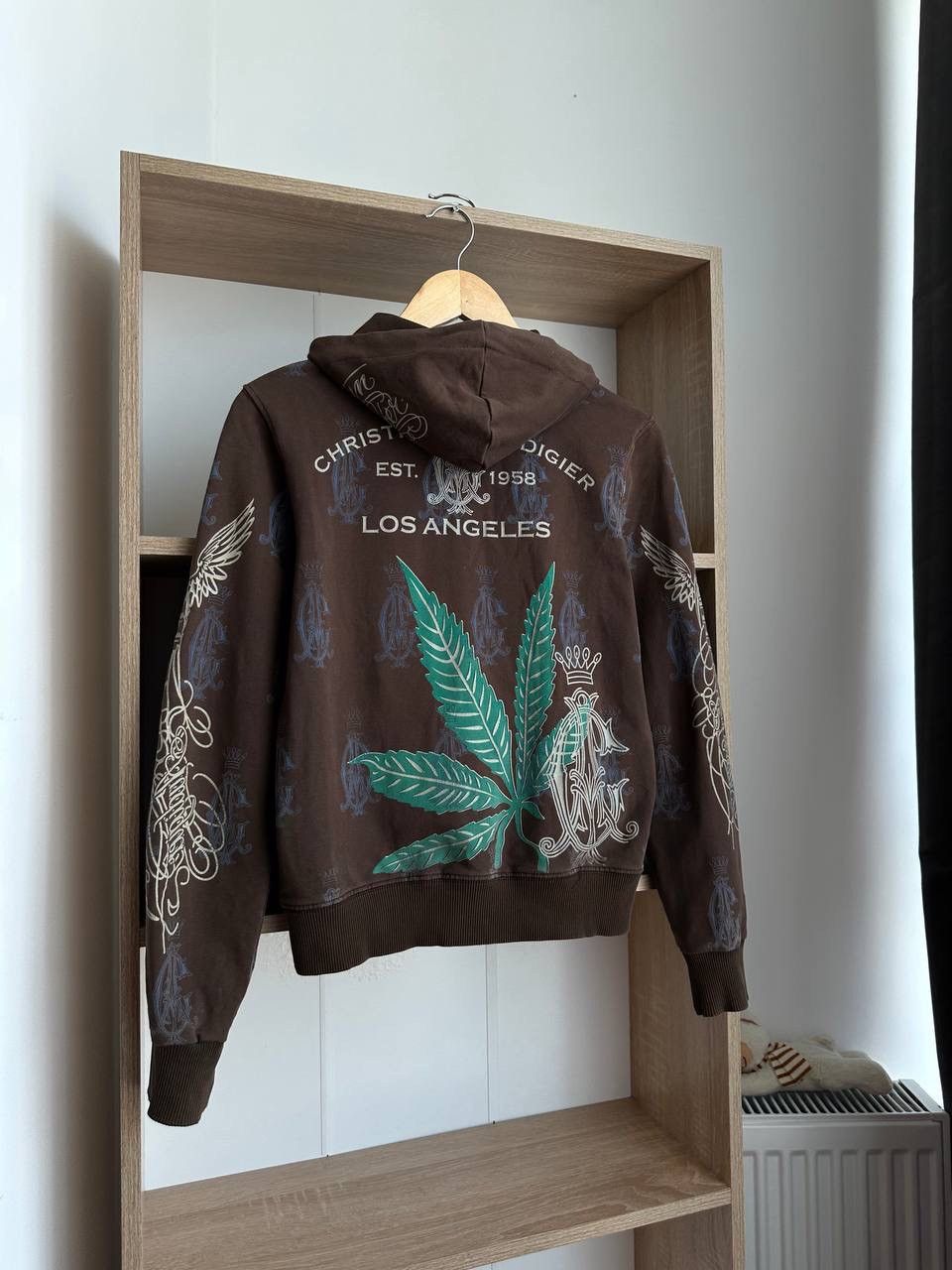 Christian Audigier × Ed Hardy × Vintage Vintage Ed Hardy Christian Audigier Hoodie Size S / US 4 / IT 40 - 14 Thumbnail