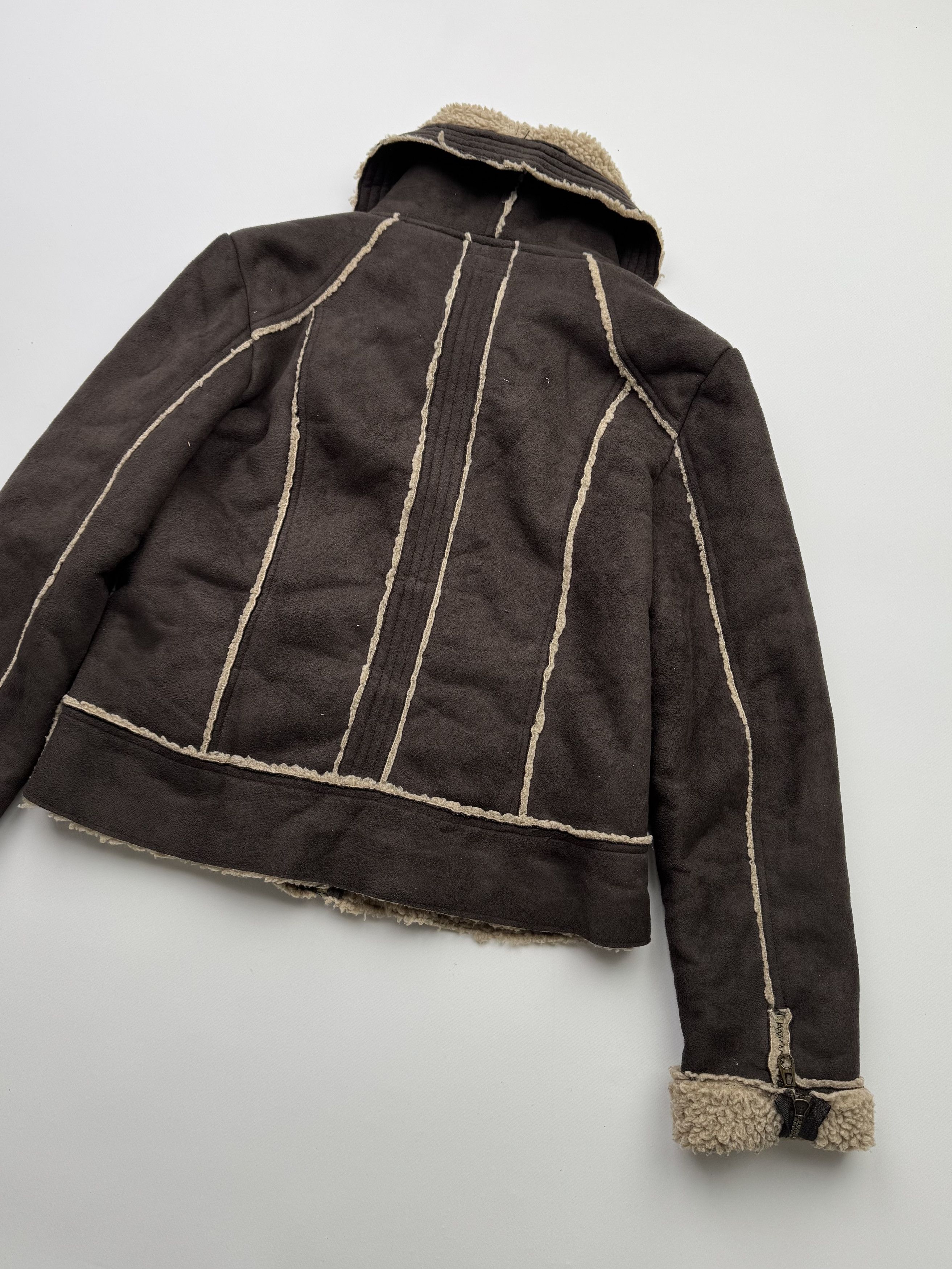 Vintage Vintage Faux Sheepskin Cropped Jacket B333(V92)E2 Size S / US 4 / IT 40 - 11 Thumbnail