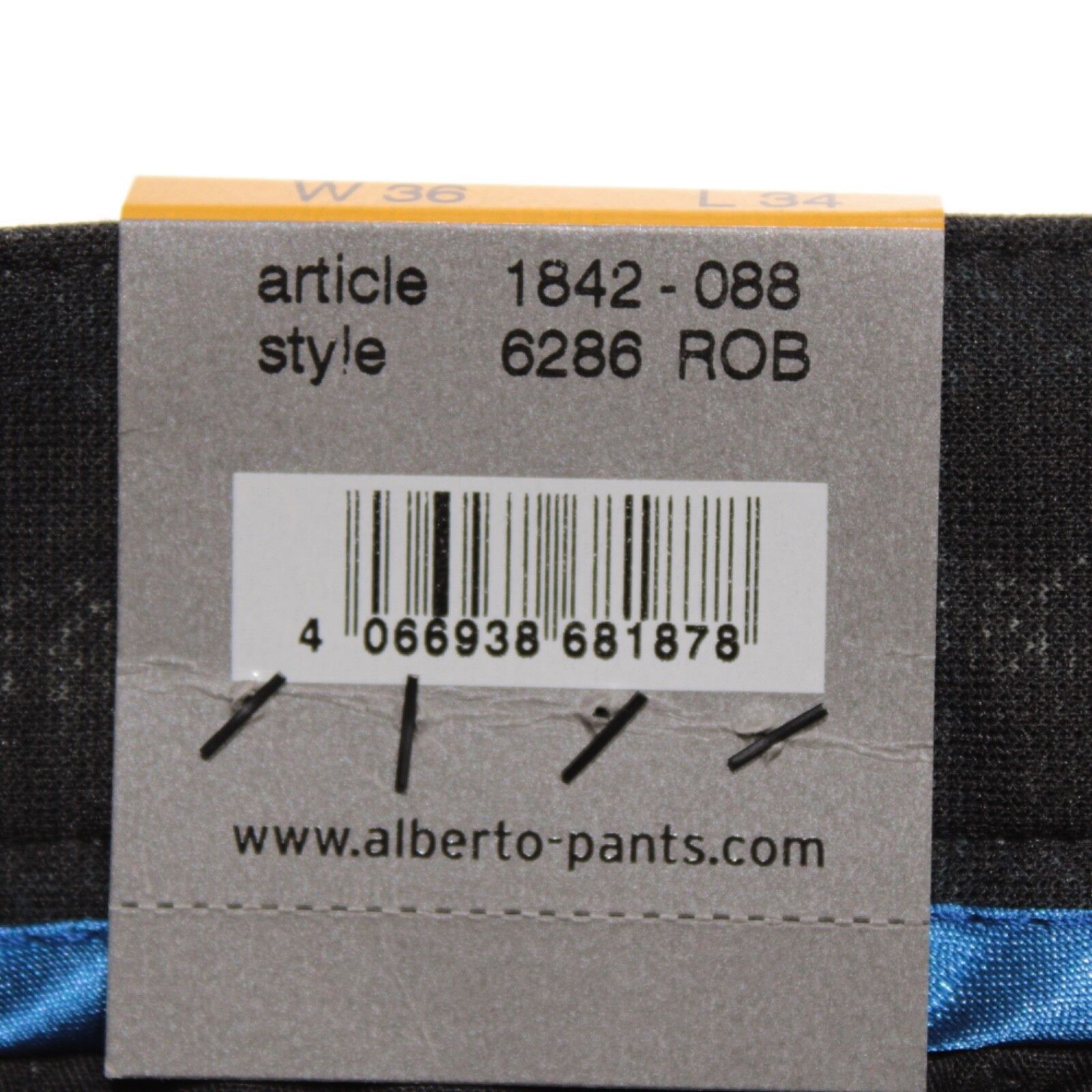Alberto ALBERTO New with tags Chino Size 36 US In Blue Size US 36 / EU 52 - 9 Thumbnail