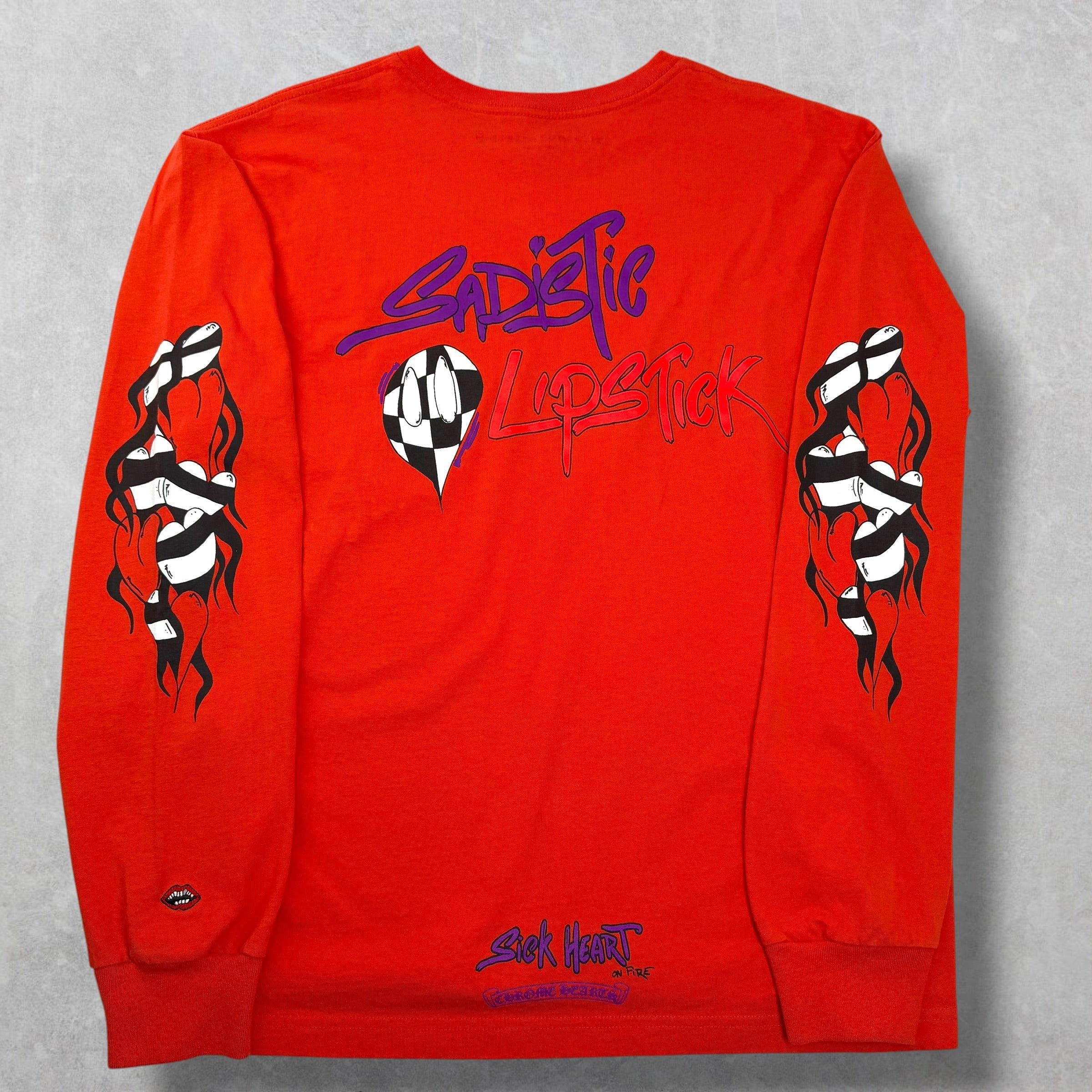 Chrome Hearts Chrome Hearts Matty Boy 'Sick Heart' Long Sleeve XXL Size US XXL / EU 58 / 5 - 2 Thumbnail