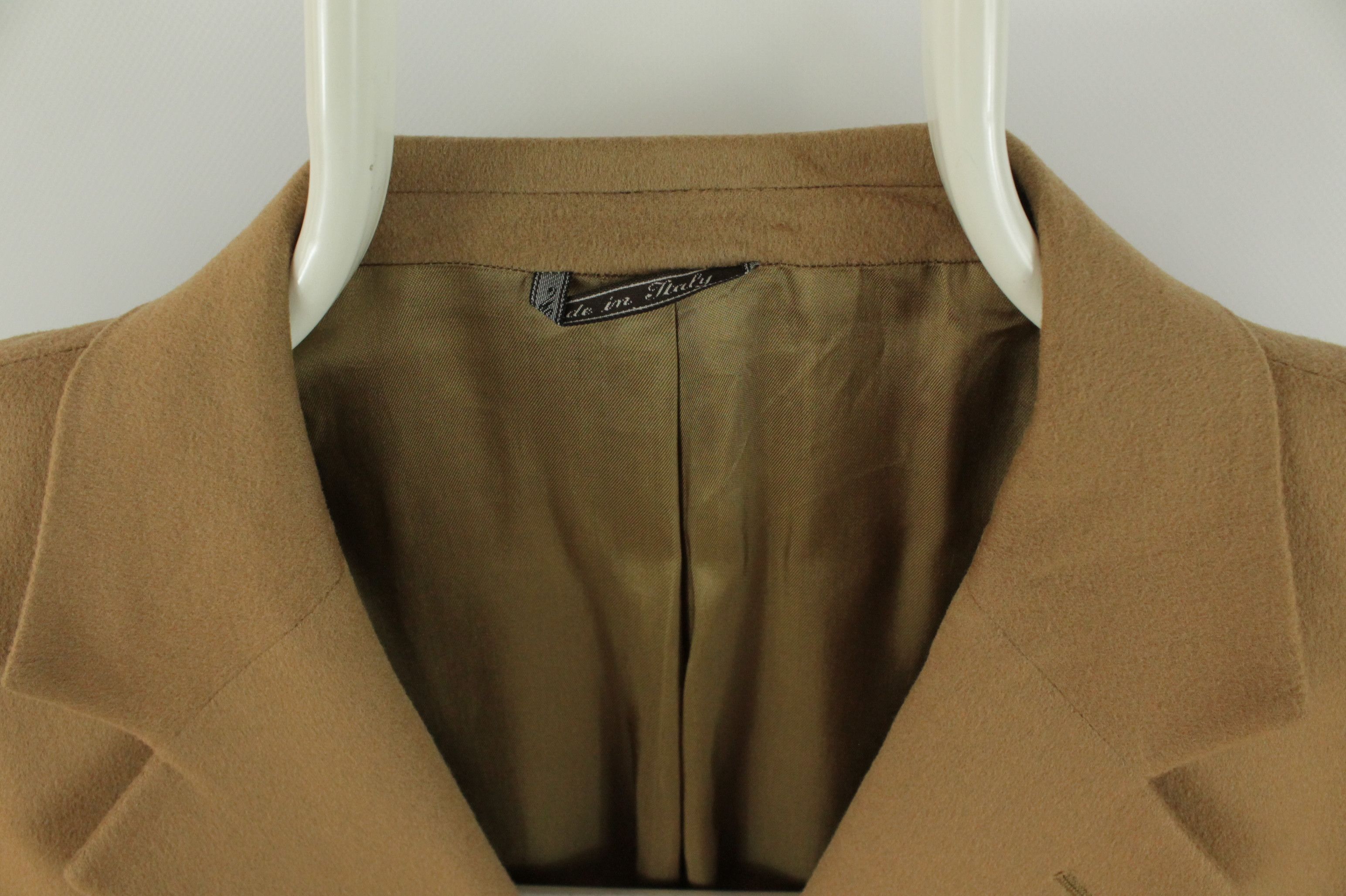 Fendi Vintage Fendi Loro Piana Camel Wool/Cashmere Blazer Jacket Size US XXL / EU 58 / 5 - 3 Thumbnail