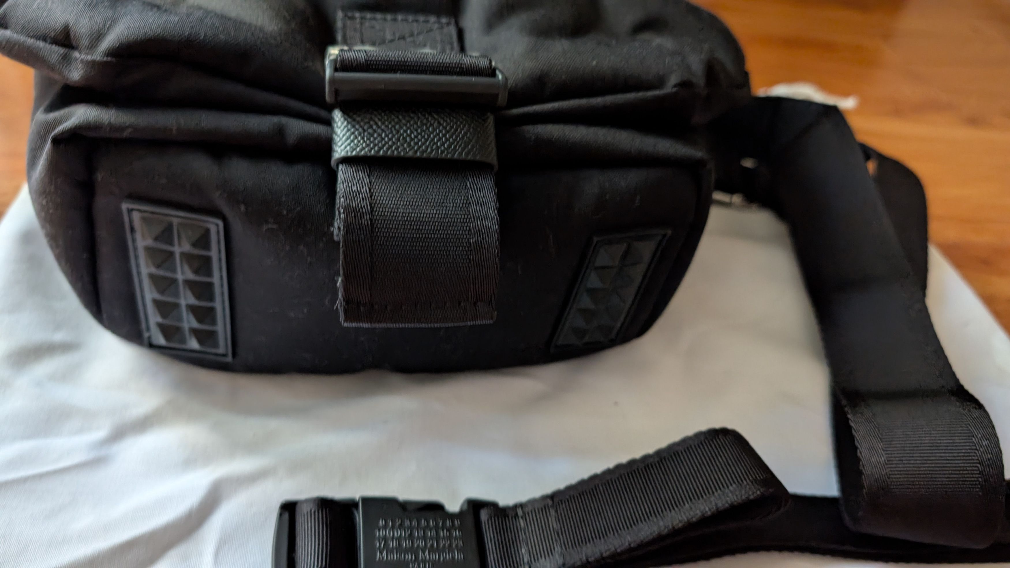 Maison Margiela Maison Margiela small logo patch Messenger bag Size ONE SIZE - 4 Thumbnail