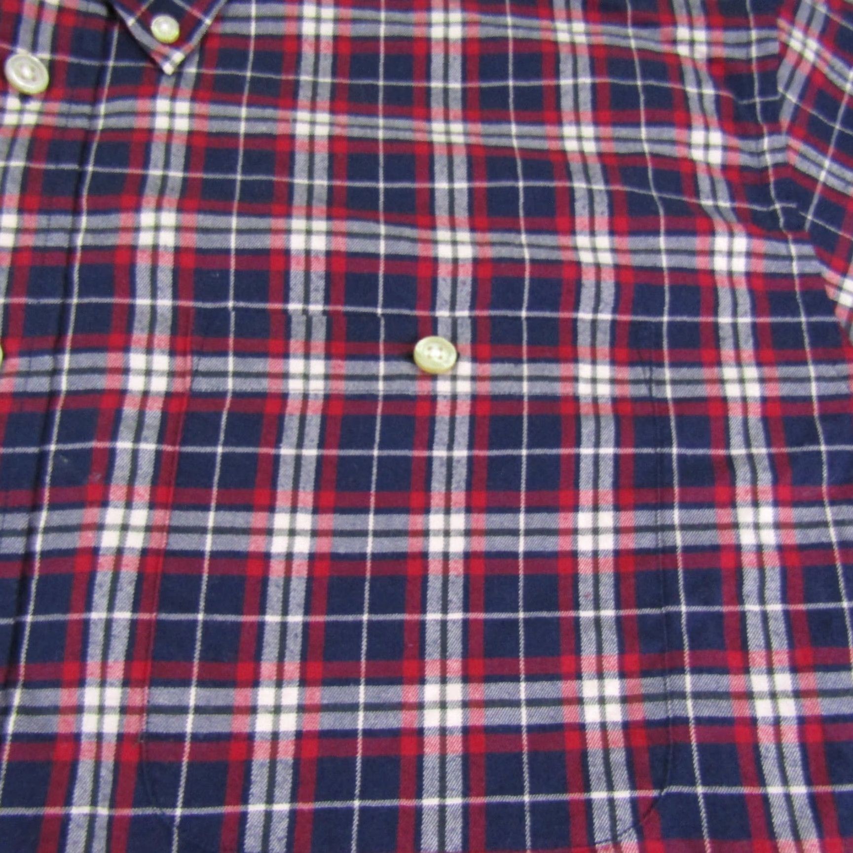 Orvis Orvis Shirt Mens Large Red White Blue Plaid Twill Button Front Fishing Caping Size US L / EU 52-54 / 3 - 3 Thumbnail