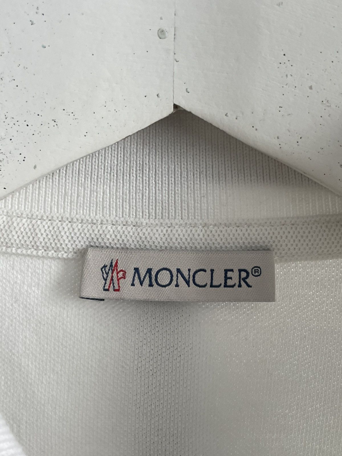 Moncler Moncler Maglia Polo Manica Corta Shirt White Size XS / US 0-2 / IT 36-38 - 6 Thumbnail