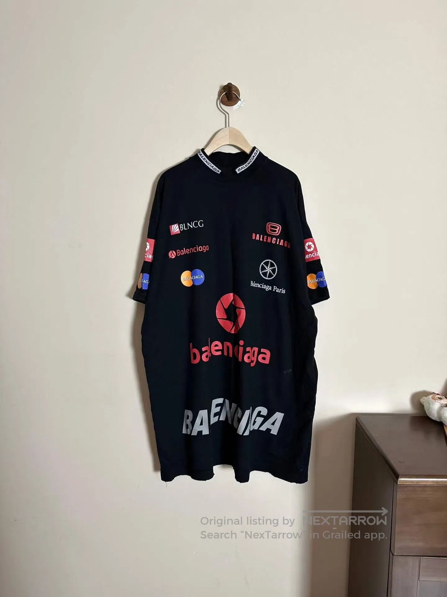 Balenciaga Balenciaga Racing T-shirt| Size US L / EU 52-54 / 3 - 1 Thumbnail