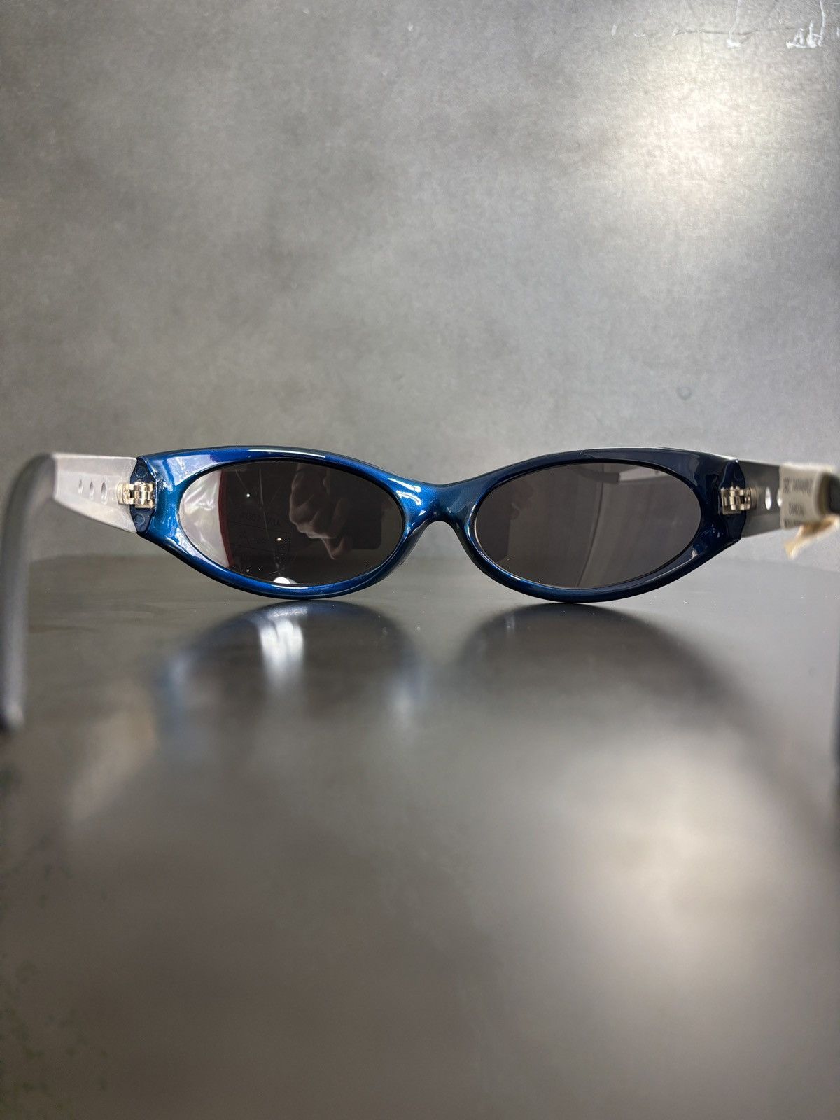 Japanese Brand × Vintage 2000s Rebell Sporty Sunglasses Diesel Look Vintage Y2K Cutie Size ONE SIZE - 14 Thumbnail