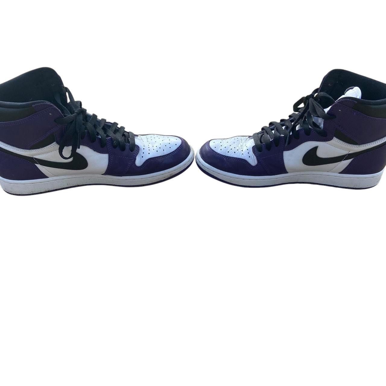 Jordan Brand × Nike Nike air jordan 1 highs court purple in uk10/us11 Size US 11 / EU 44 - 6 Thumbnail
