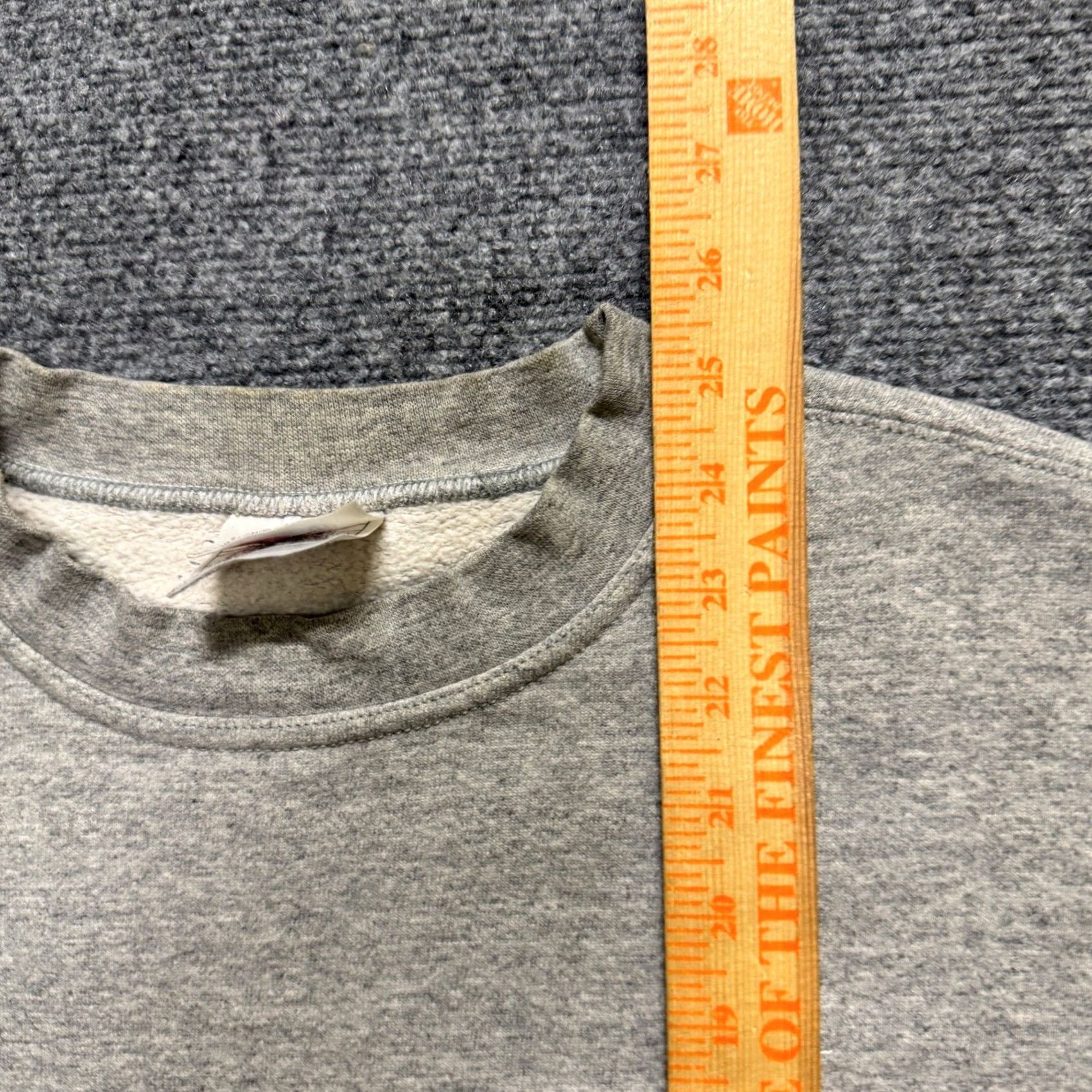 Nike VINTAGE Nike Sweatshirt Mens Medium 90s Made In USA Blank Cotton Blend Gray Size US M / EU 48-50 / 2 - 5 Thumbnail