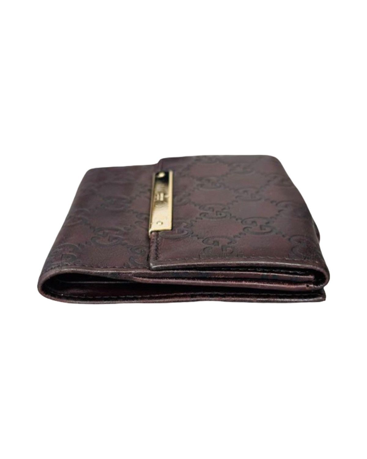 Gucci 🇮🇹MADE IN ITALY🇮🇹 GUCCI Leather Wallet Size ONE SIZE - 4 Thumbnail
