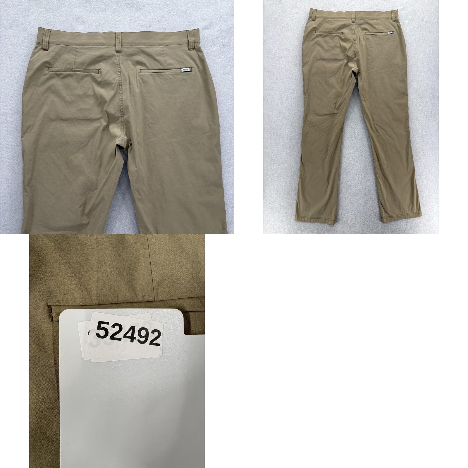 Orvis Orvis Pants Mens 40x34 Beige Stretch Nylon Water Resistant Travel Chino Size US 40 / EU 56 - 9 Thumbnail