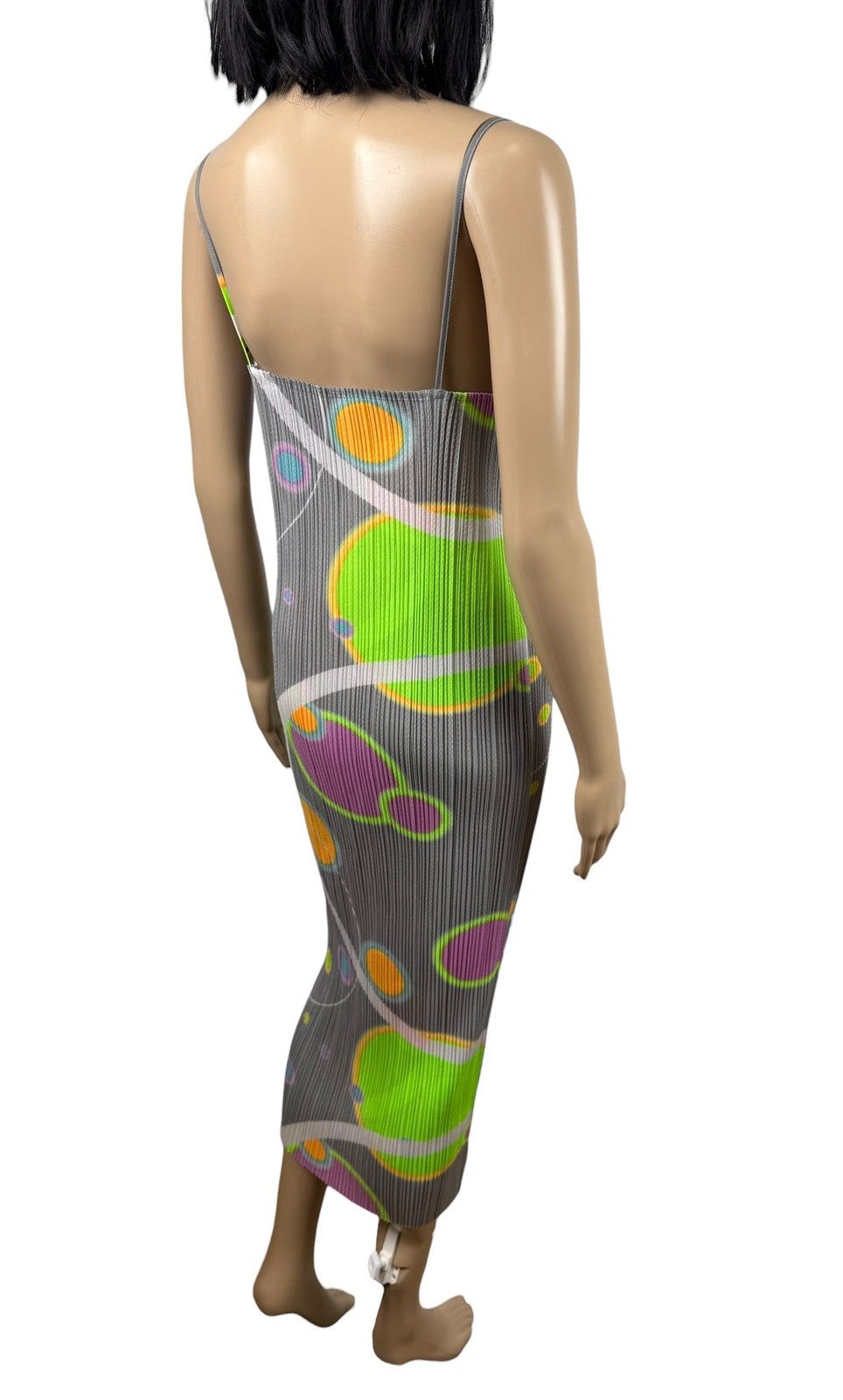 Pleats Please Issey Miyake Pleats Please Issey Miyake Rare Planetary Slip Dress Maxi Size S / US 4 / IT 40 - 9 Thumbnail