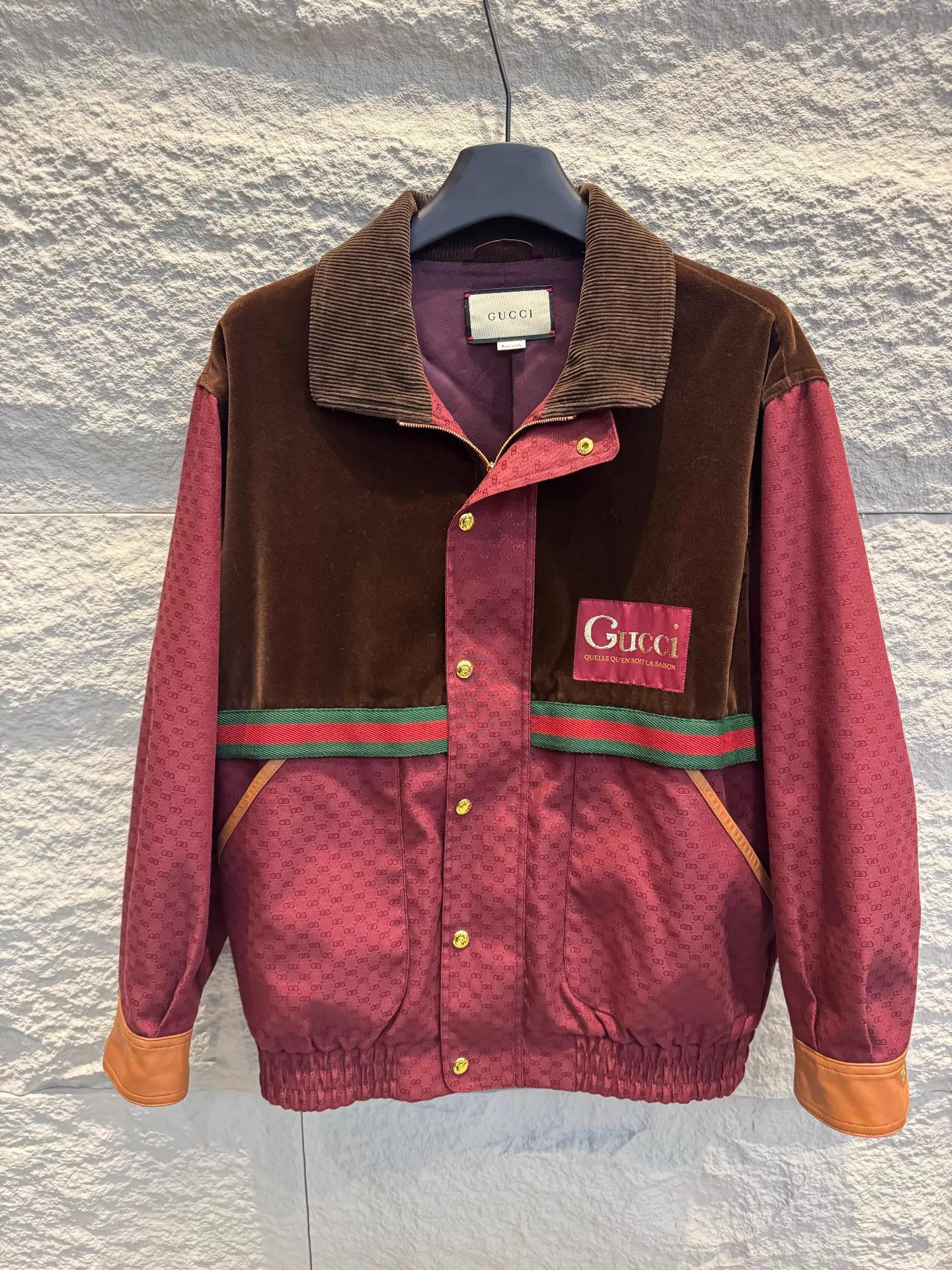 Gucci Gucci GG Colorblock Jacket Men's Size US M / EU 48-50 / 2 - 1 Thumbnail