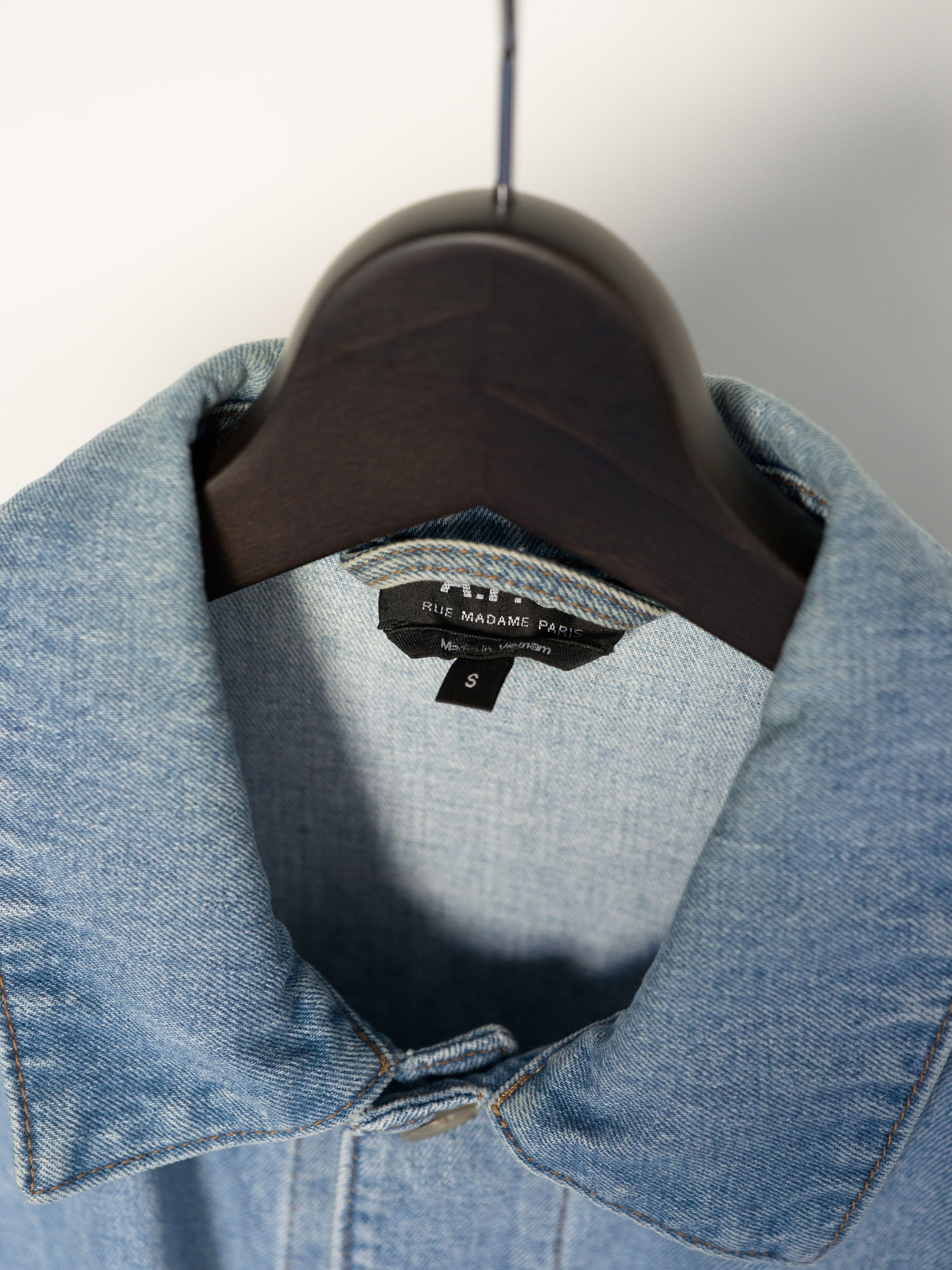 A.P.C. Kerlouan Jacket - Pale Blue Size US S / EU 44-46 / 1 - 3 Thumbnail