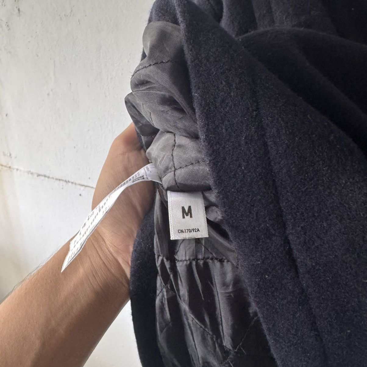 Undercover × Uniqlo Uniqlo Wool Double Breasted Blended Pea Coat Size US M / EU 48-50 / 2 - 7 Thumbnail