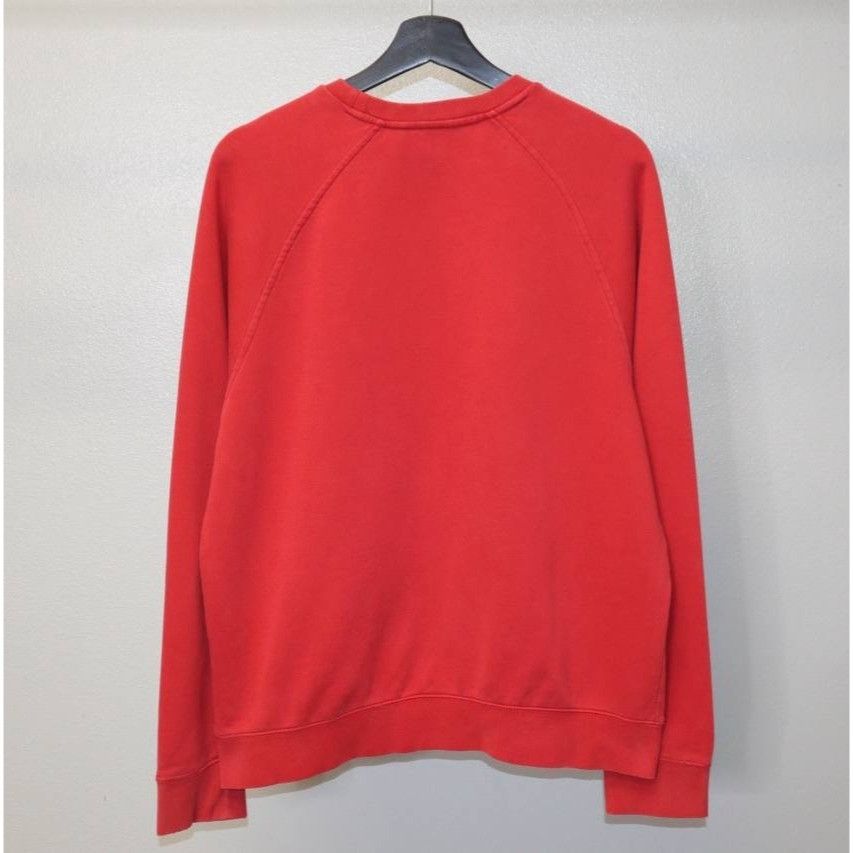 Nike 90s Vintage Nike Red Embroidered Swoosh Crewneck - Medium Size US M / EU 48-50 / 2 - 2 Thumbnail