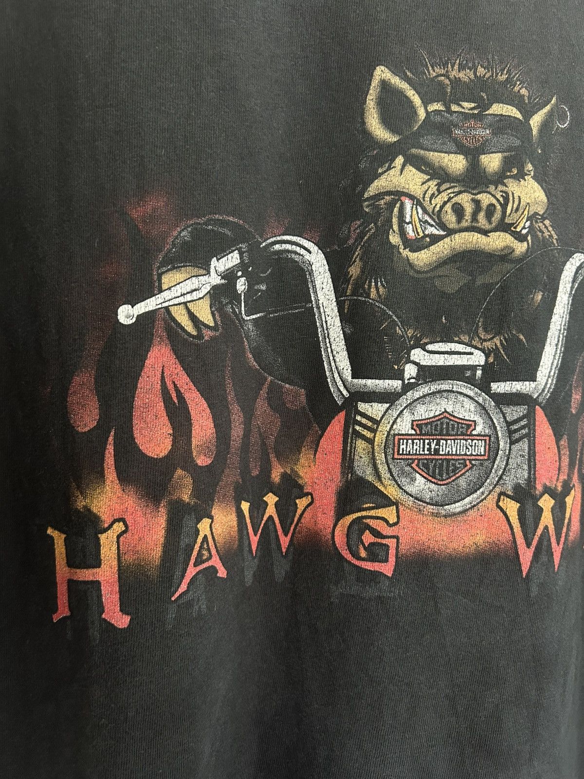 Harley Davidson Harley Davidson Hawg Wild Ozark Graphic T-shirt Size US L / EU 52-54 / 3 - 3 Thumbnail