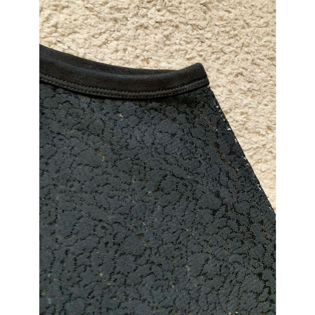 Helmut Lang HELMUT LANG BLACK LACE TANK TOP Size US M / EU 48-50 / 2 - 15 Thumbnail