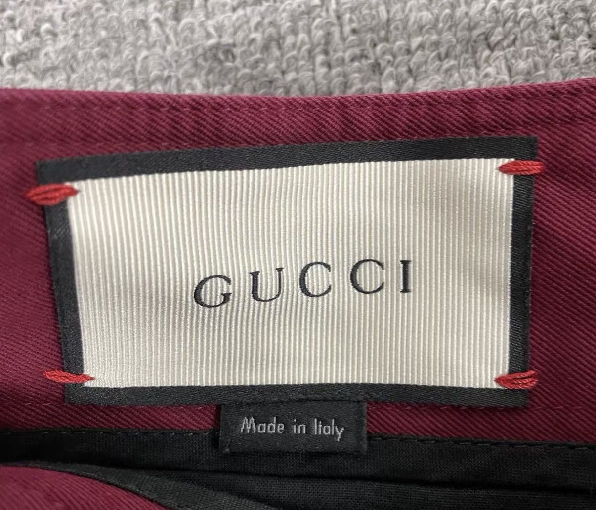 Gucci Gucci Burgundy Casual Shorts J16 Size US 30 / EU 46 - 3 Thumbnail