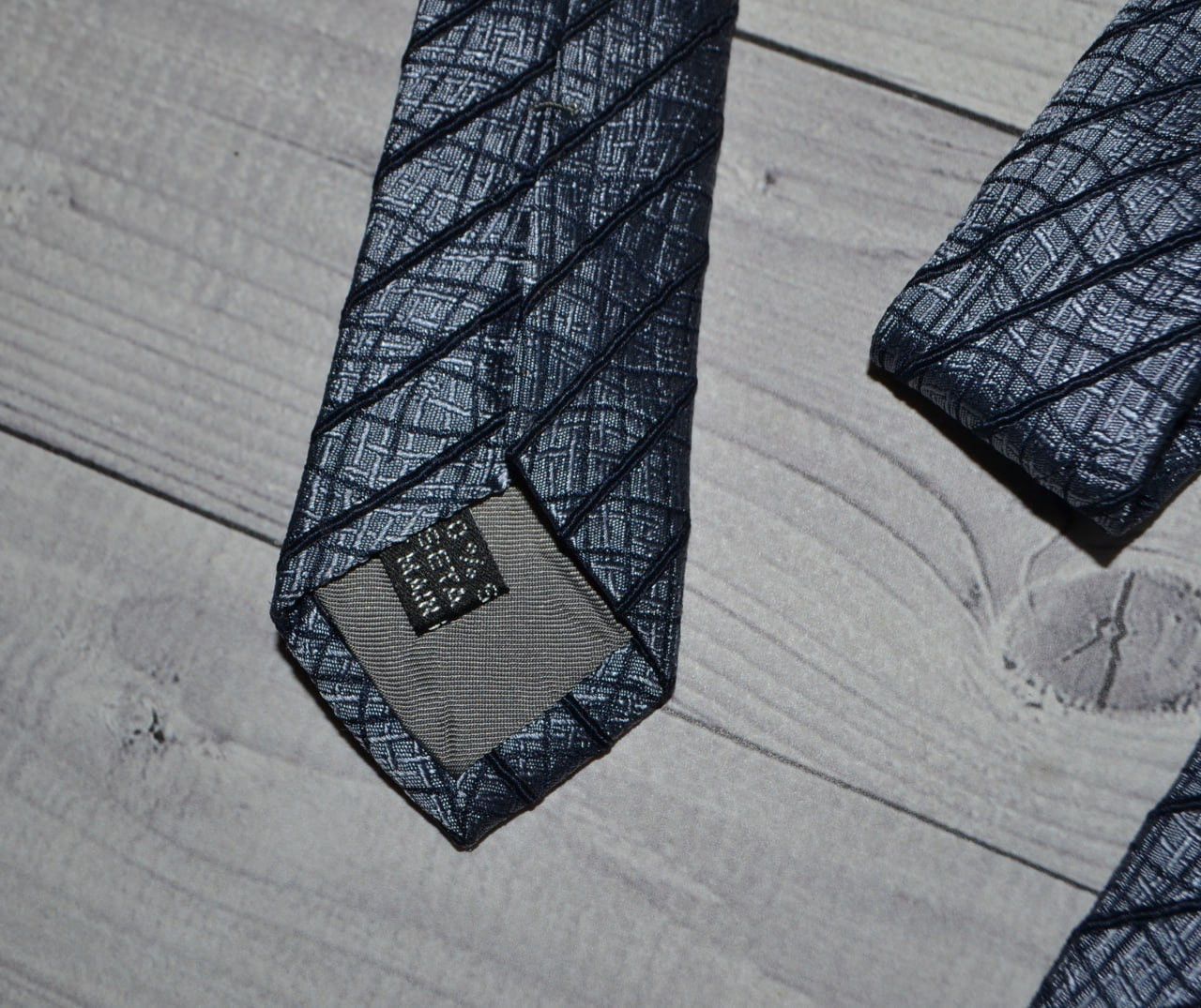 Christian Dior Monsieur × Dior × Vintage Vintage Christian Dior Blue Tie Silk Size ONE SIZE - 7 Thumbnail