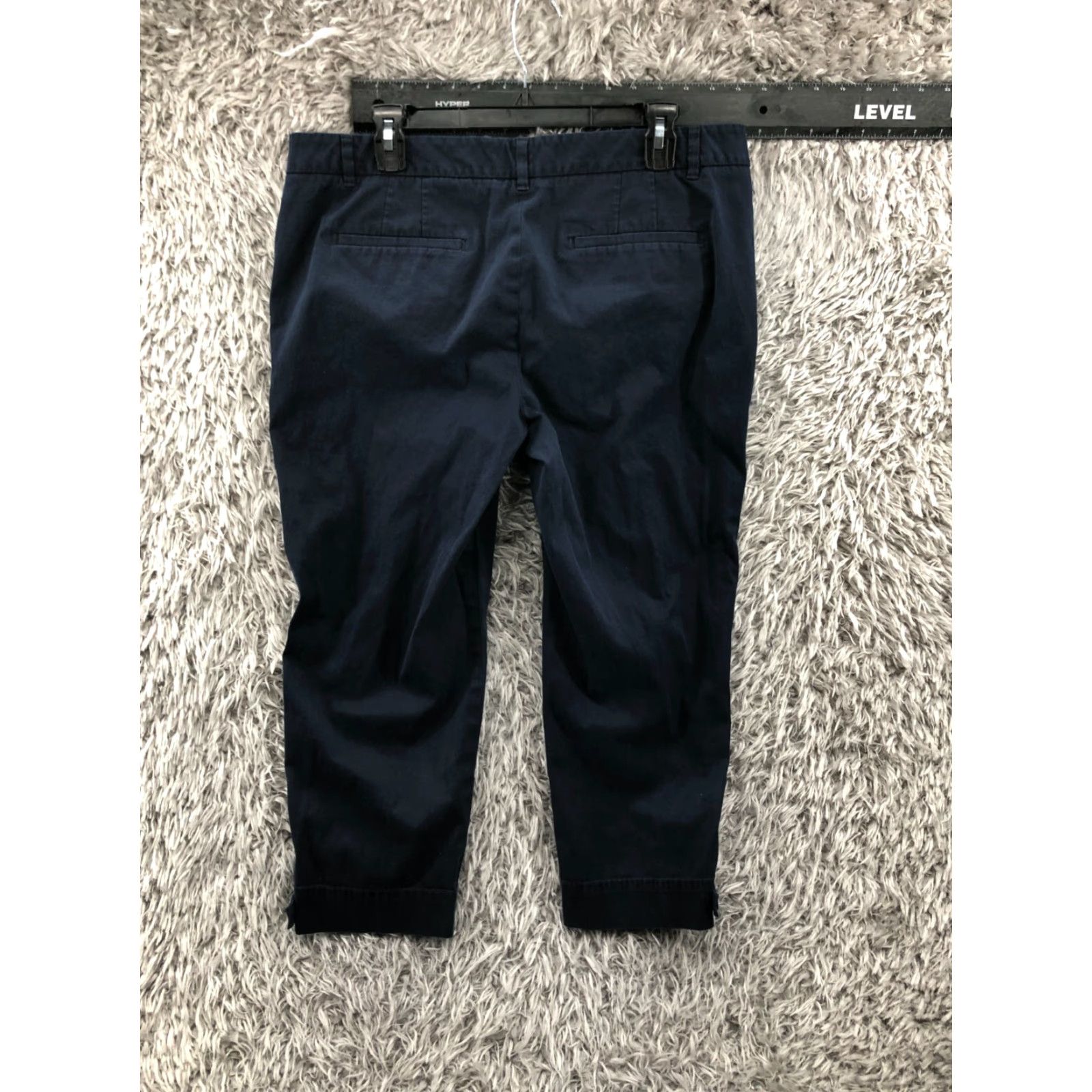 Talbots Talbots The Perfect Skimmer Pants Size 12 Womens Dark Wash Blue Flat Front Pockets Stretch Regular Color Blue Chino Classic Womens Size 34" / US 12 / IT 48 - 5 Thumbnail