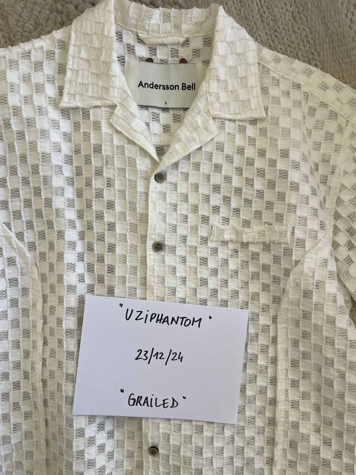 Andersson Bell Andersson Bell Bowling Shirt Size US L / EU 52-54 / 3 - 7 Thumbnail