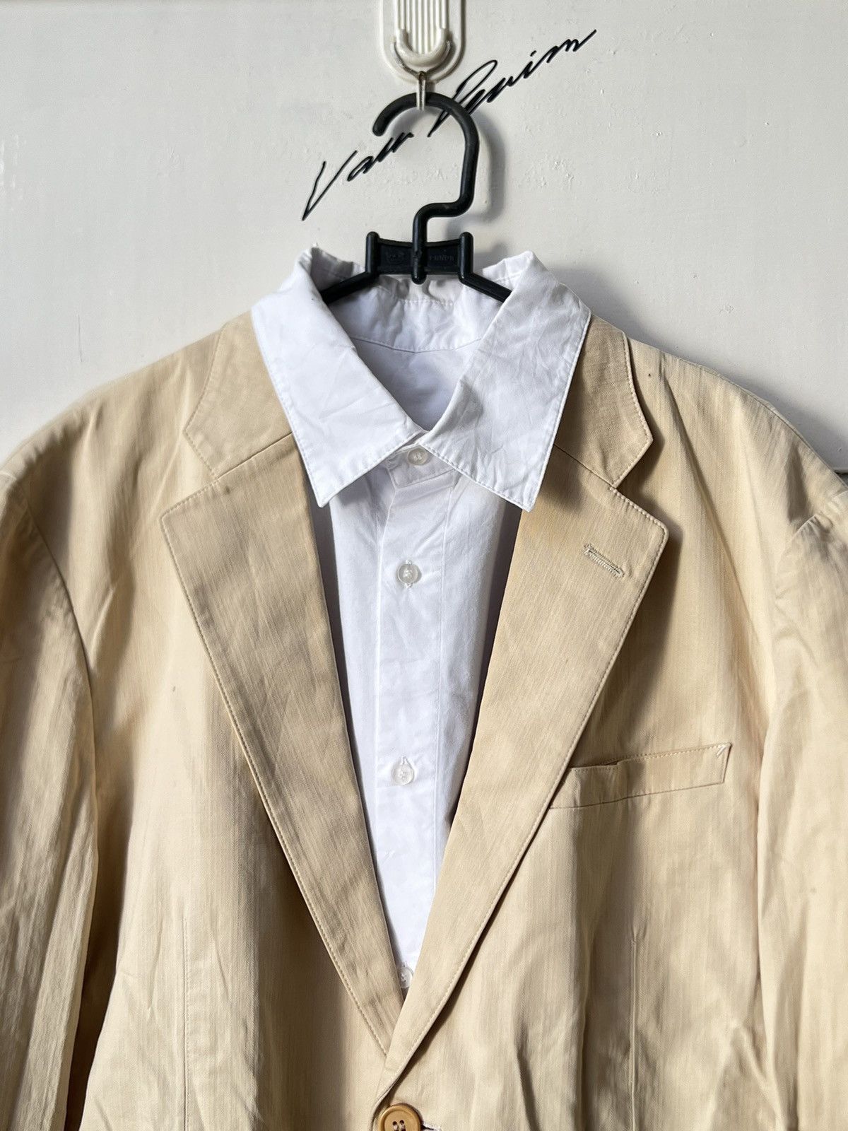 Yohji Yamamoto A.A.R Yohji Design Studio Shirt Blazers Size 52L - 12 Thumbnail