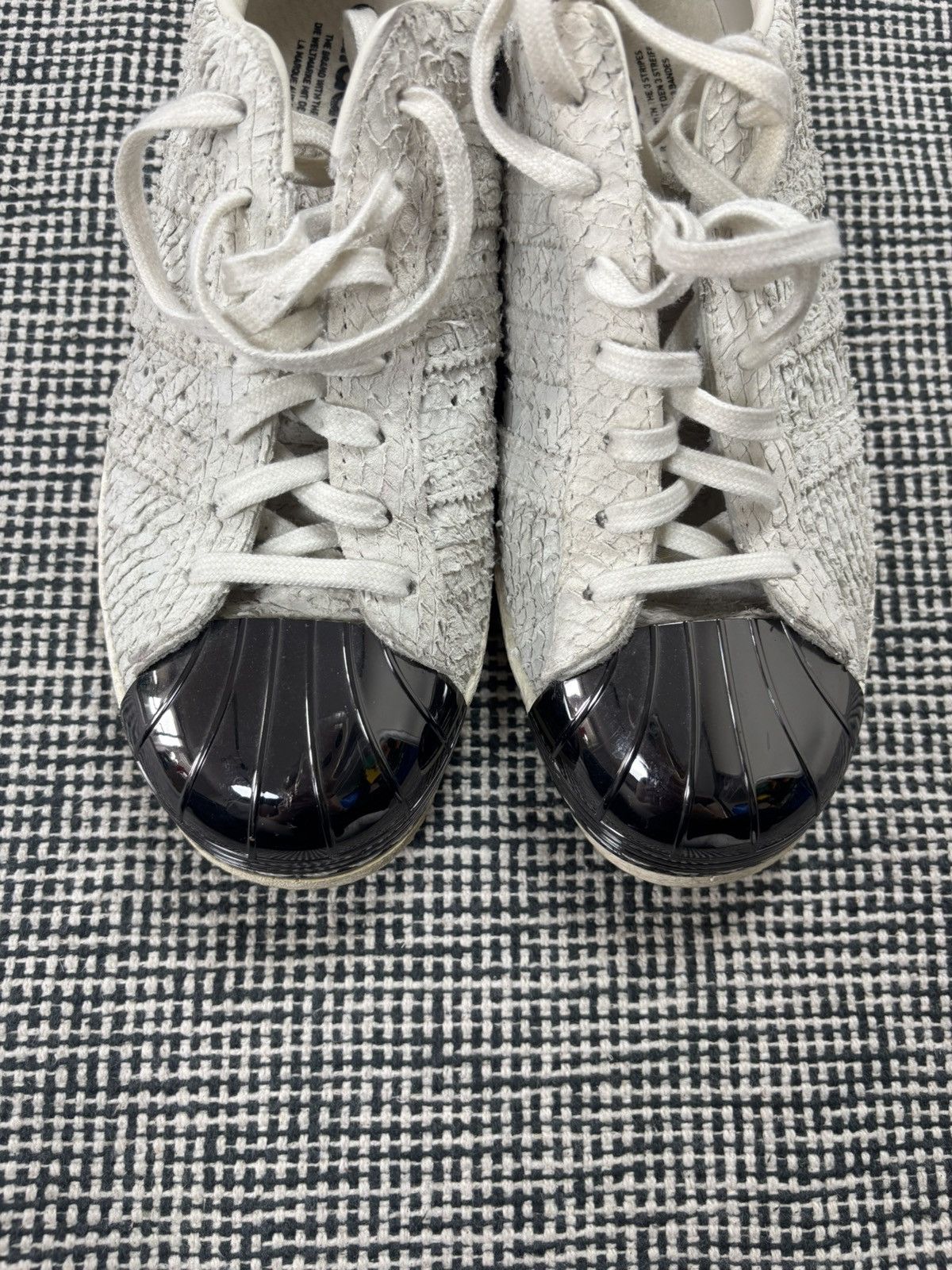 Adidas rare adidas superstar originals 80s metal toe sneakers Size US 7.5 / IT 37.5 - 3 Thumbnail
