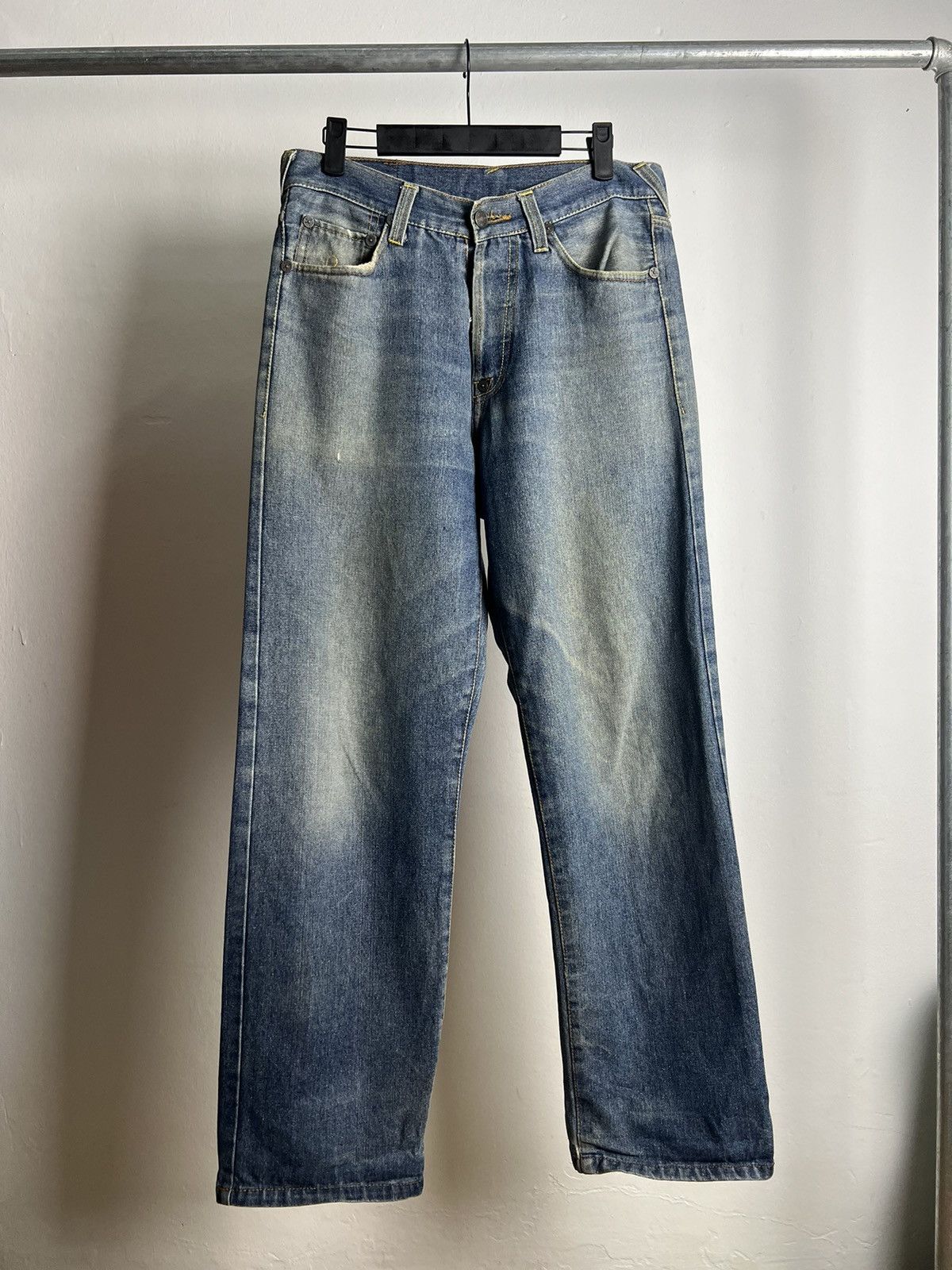 If Six Was Nine × Vintage Vintage Evisu Daicock "Mighty Evisu" Denim Size US 30 / EU 46 - 5 Thumbnail