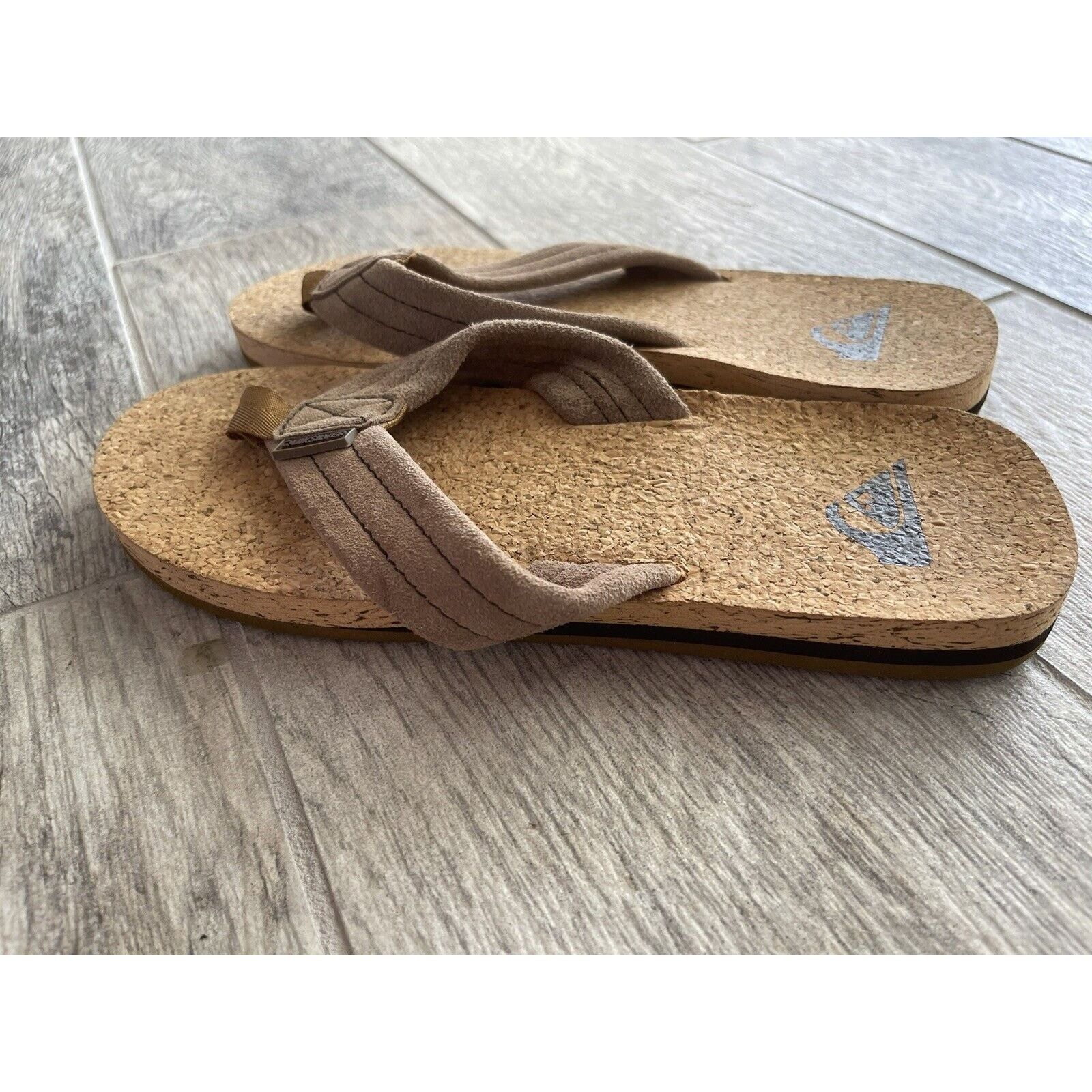 Quiksilver Quicksilver Mens Flip Flops Size 6 Carver Cork Size US 6 / EU 39 - 4 Thumbnail
