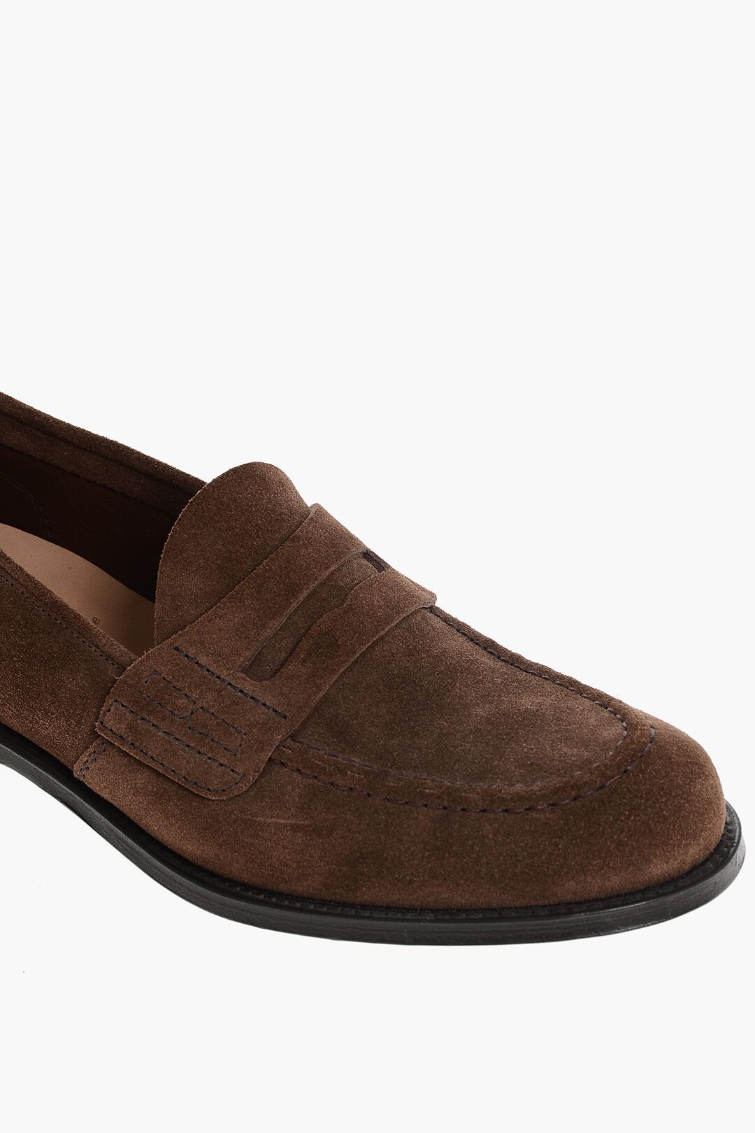 Church's og1mm0325 Suede Leather Loafers in Brown Size US 10.5 / EU 43-44 - 4 Thumbnail