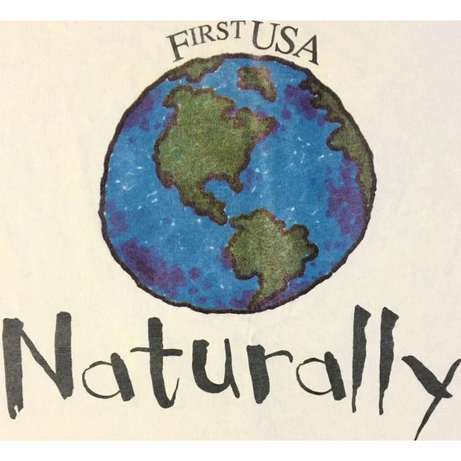 Vintage VINTAGE 90s Natural Earth Faded Shirt M Single Stitch T-Shirt White Mens Grunge Surf Skate Space Nature Rock USA California 80s 90s Hip Hop Punk Size US M / EU 48-50 / 2 - 2 Thumbnail