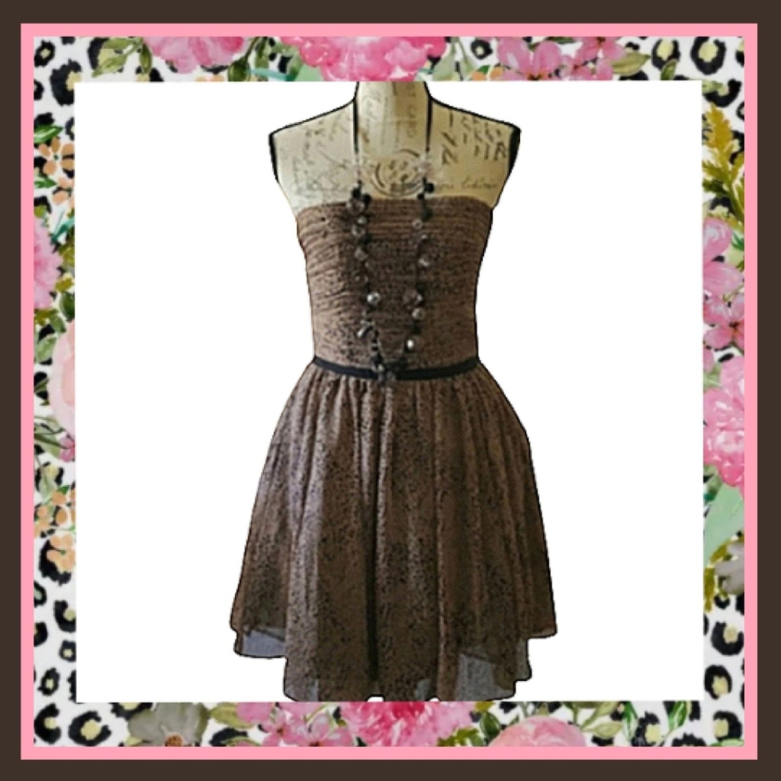 Guess GUESS ☆ ANIMAL PRINT ☆ COCKTAIL DRESS ☆ Sz. MEDIUM ☆ NWT Size M / US 6-8 / IT 42-44 - 1 Thumbnail