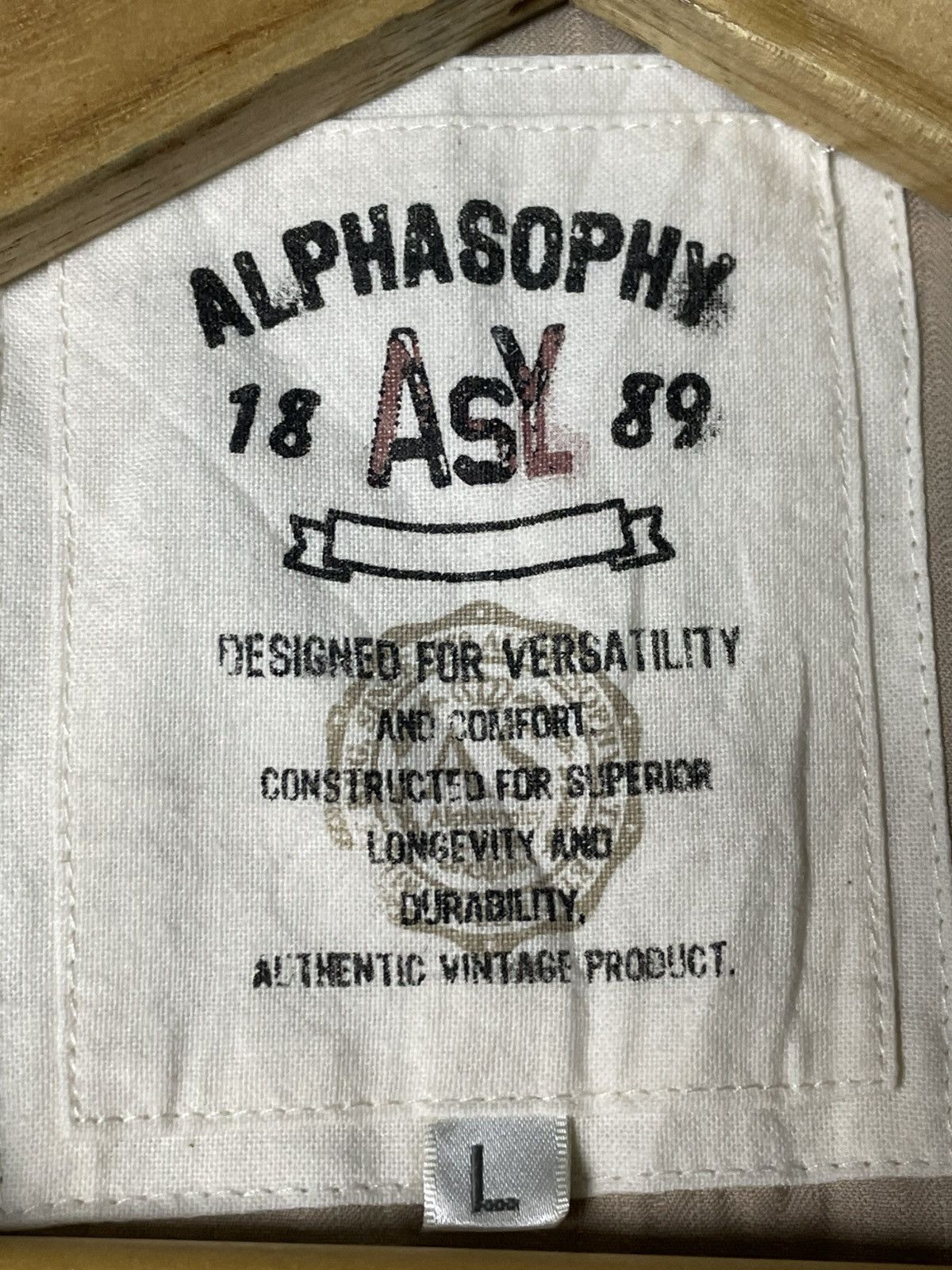 Japanese Brand × Vintage Alphasophy Authentic Button Up Shirts (64) Size US S / EU 44-46 / 1 - 9 Thumbnail