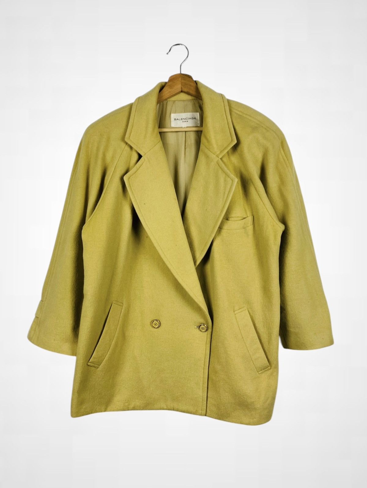 Balenciaga Rare Vintage 90s Balenciaga Paris Blazer Jacket Size XL / US 12-14 / IT 48-50 - 1 Thumbnail