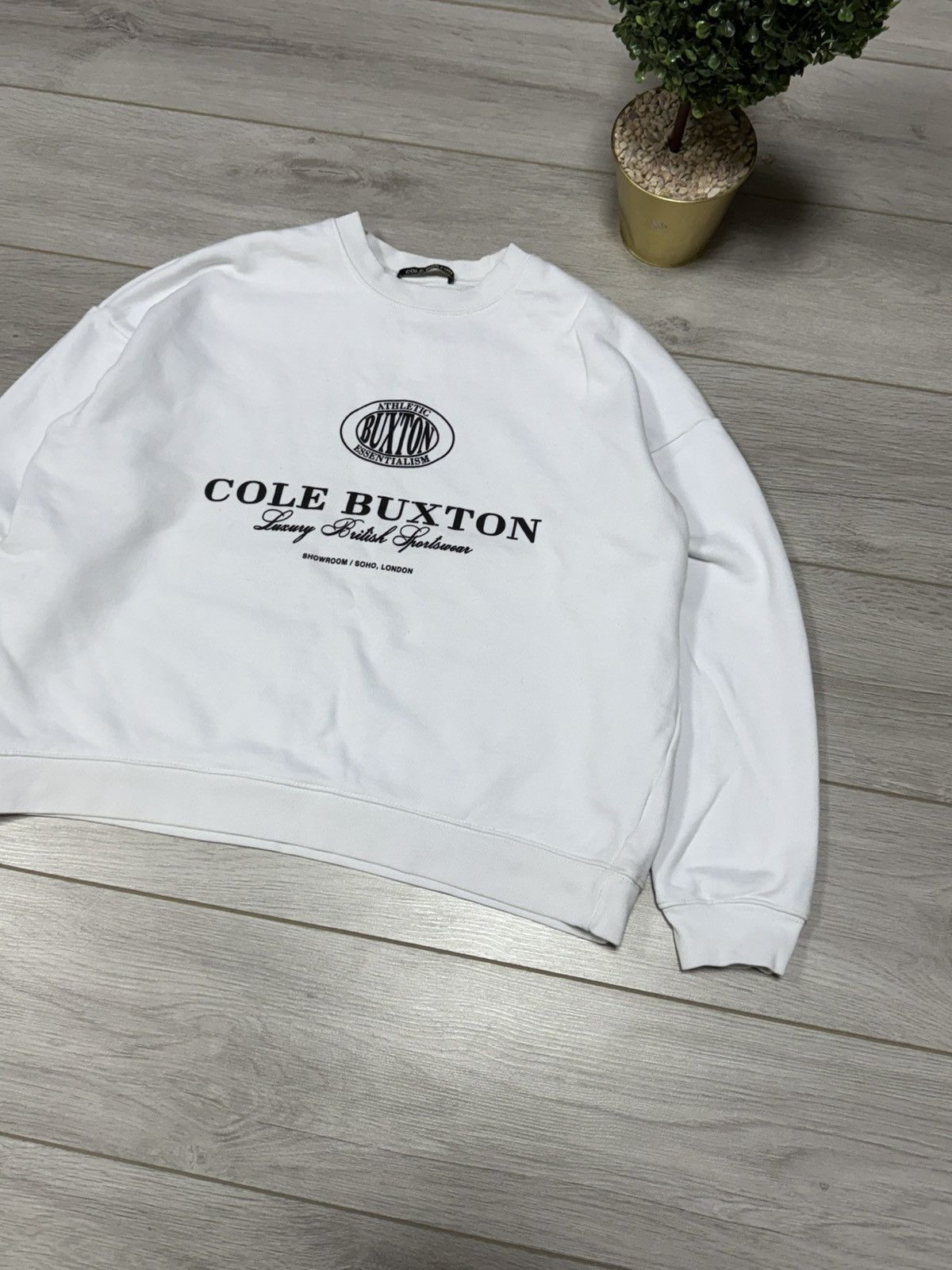 Cole Buxton Cole Buxton British Sportswear sweatshirt vintage Size US M / EU 48-50 / 2 - 2 Thumbnail