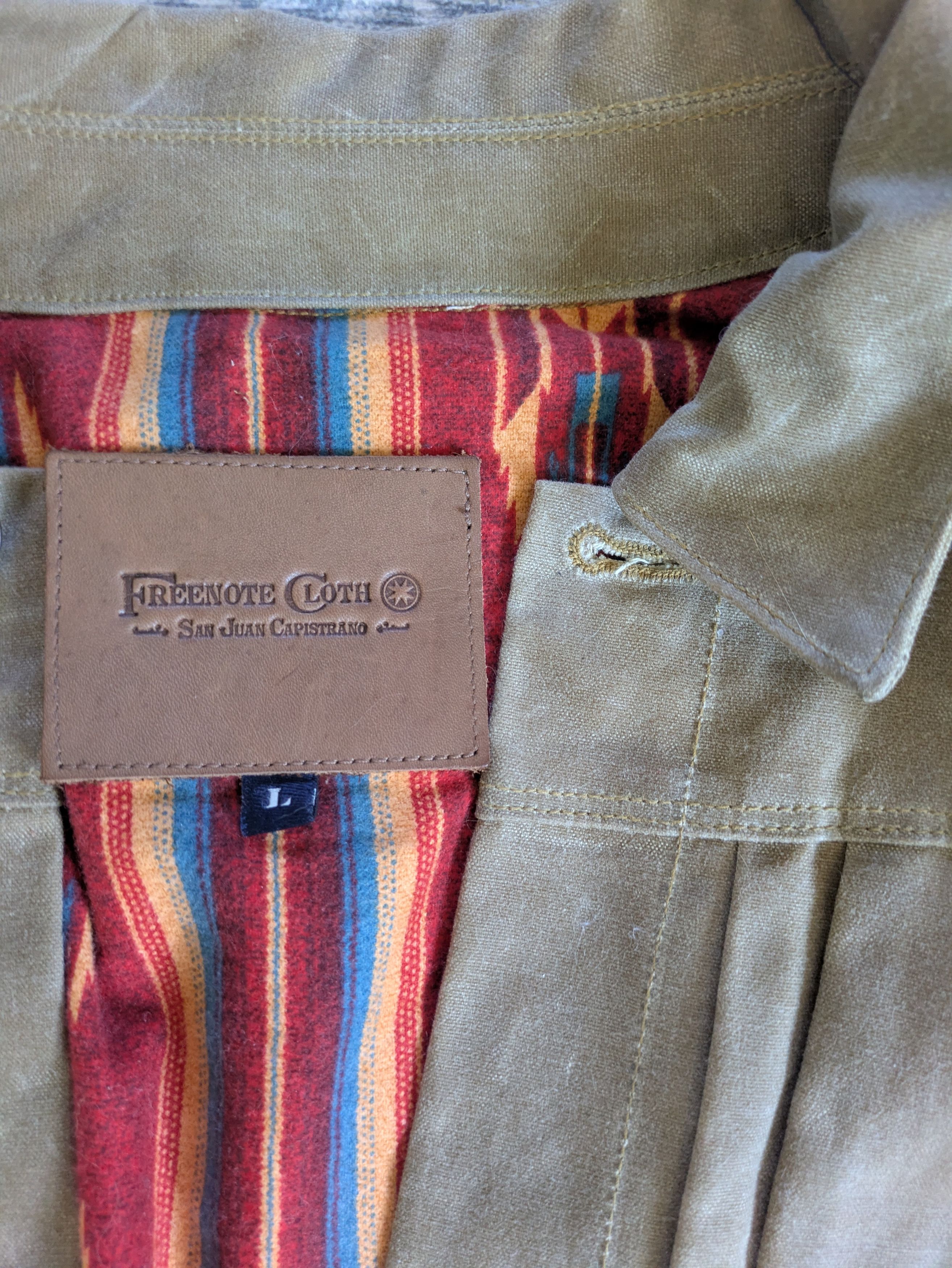 NWT Freenote Cloth Rider's Jacket - Tumbleweed - Large - NWT