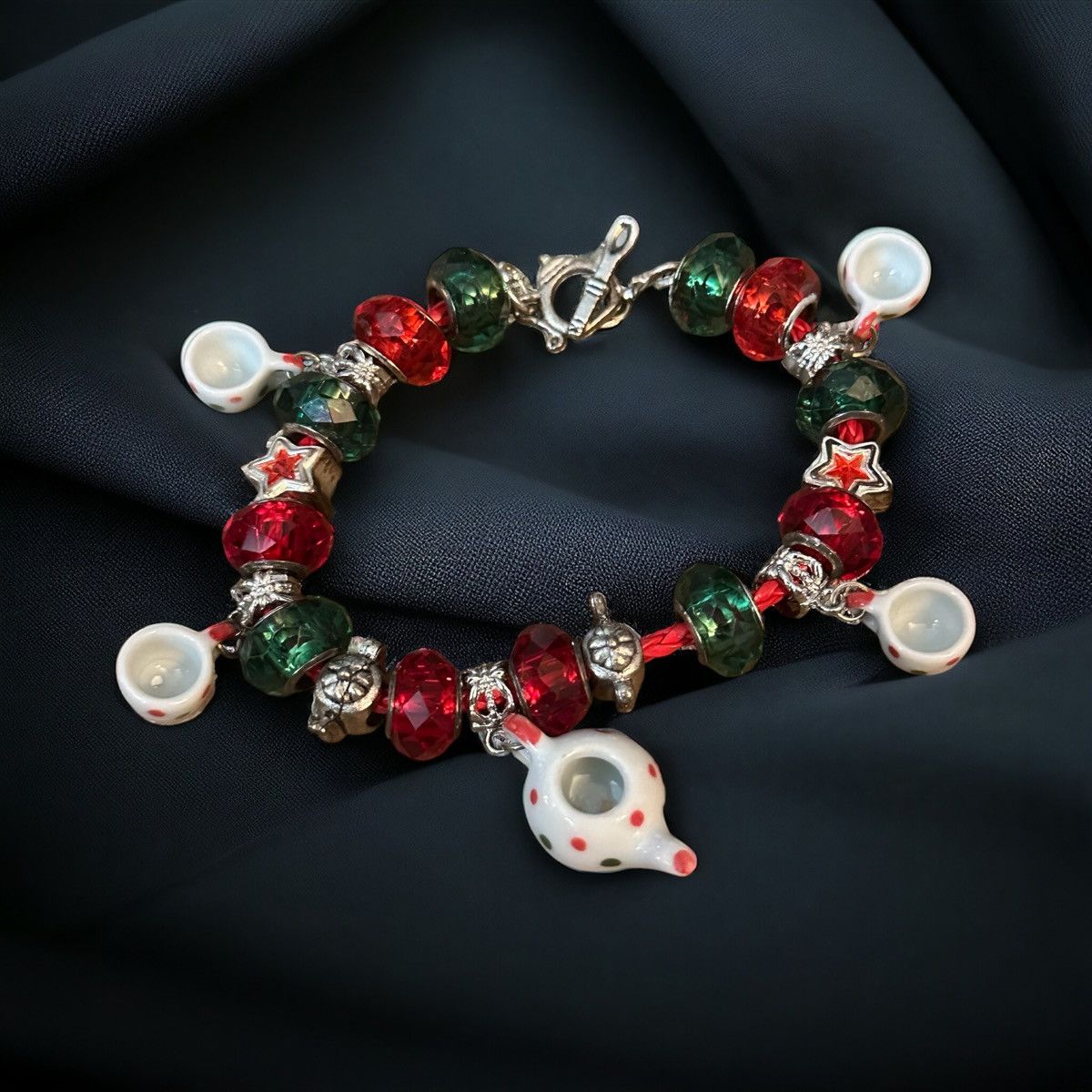 Other Tea party bead charm bracelet Size ONE SIZE - 1 Thumbnail