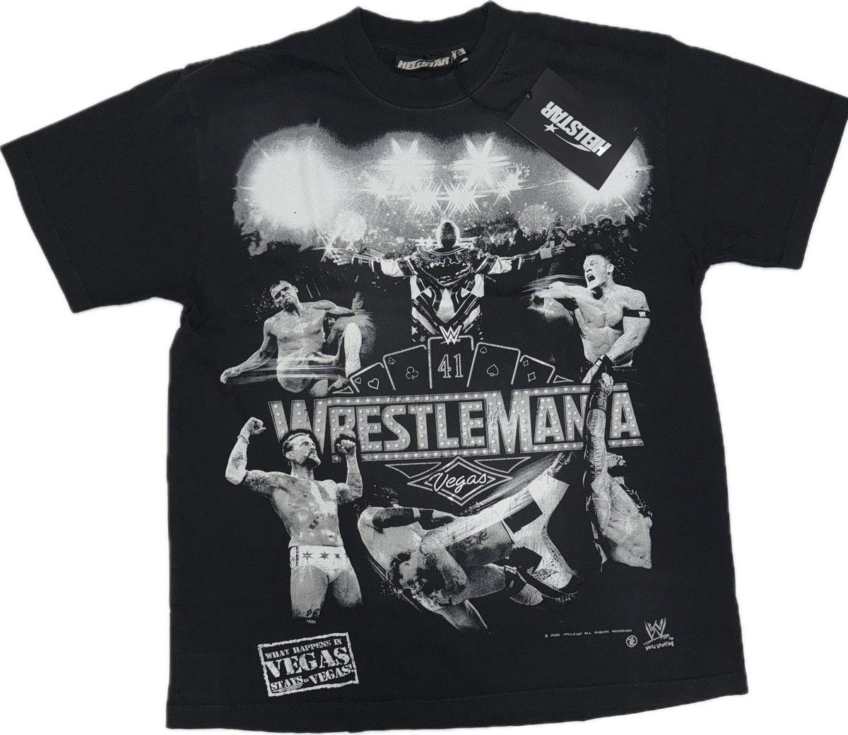 HELLSTAR Hellstar WWE T-shirt Size US M / EU 48-50 / 2 - 1 Thumbnail