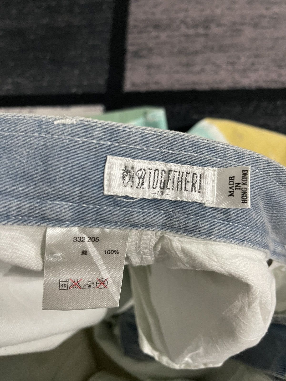 Japanese Brand × Vintage Vintage Together Jeans Print Island Size 28" / US 6 / IT 42 - 9 Thumbnail