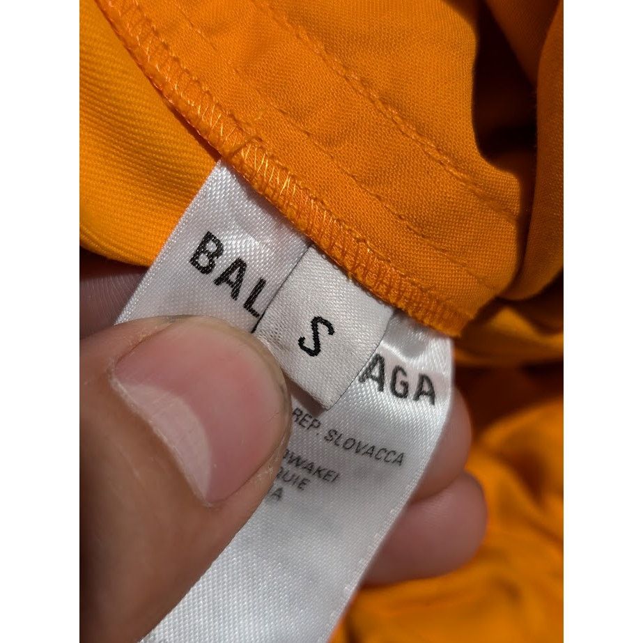 Balenciaga o1rshd1 Oversize Shorts in Orange Size US 30 / EU 46 - 17 Thumbnail