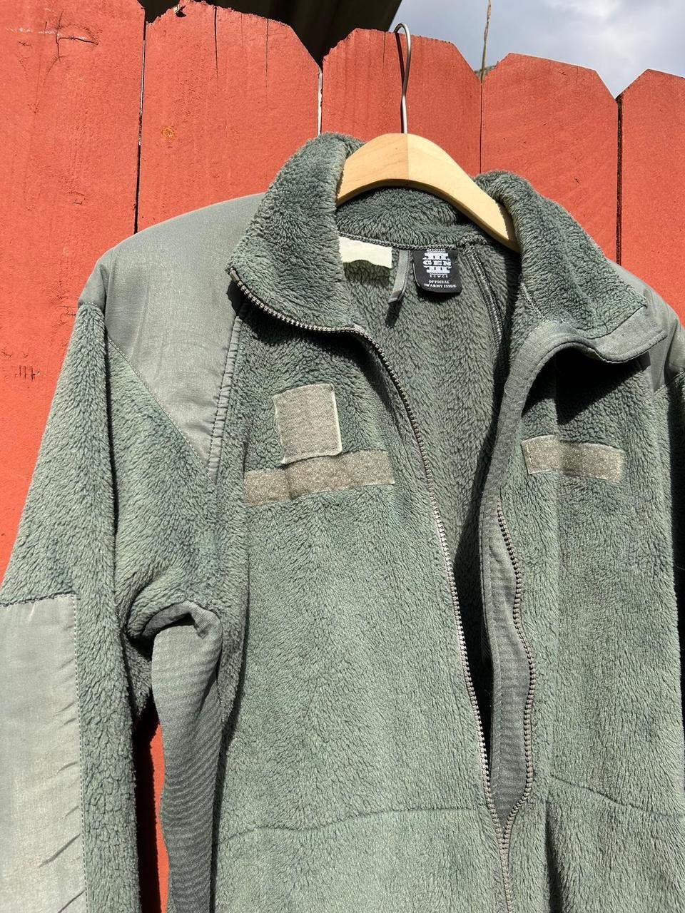 Polartec Vintage Army green Soft Polartec Fleece Fits Men’s Large Size US L / EU 52-54 / 3 - 4 Thumbnail