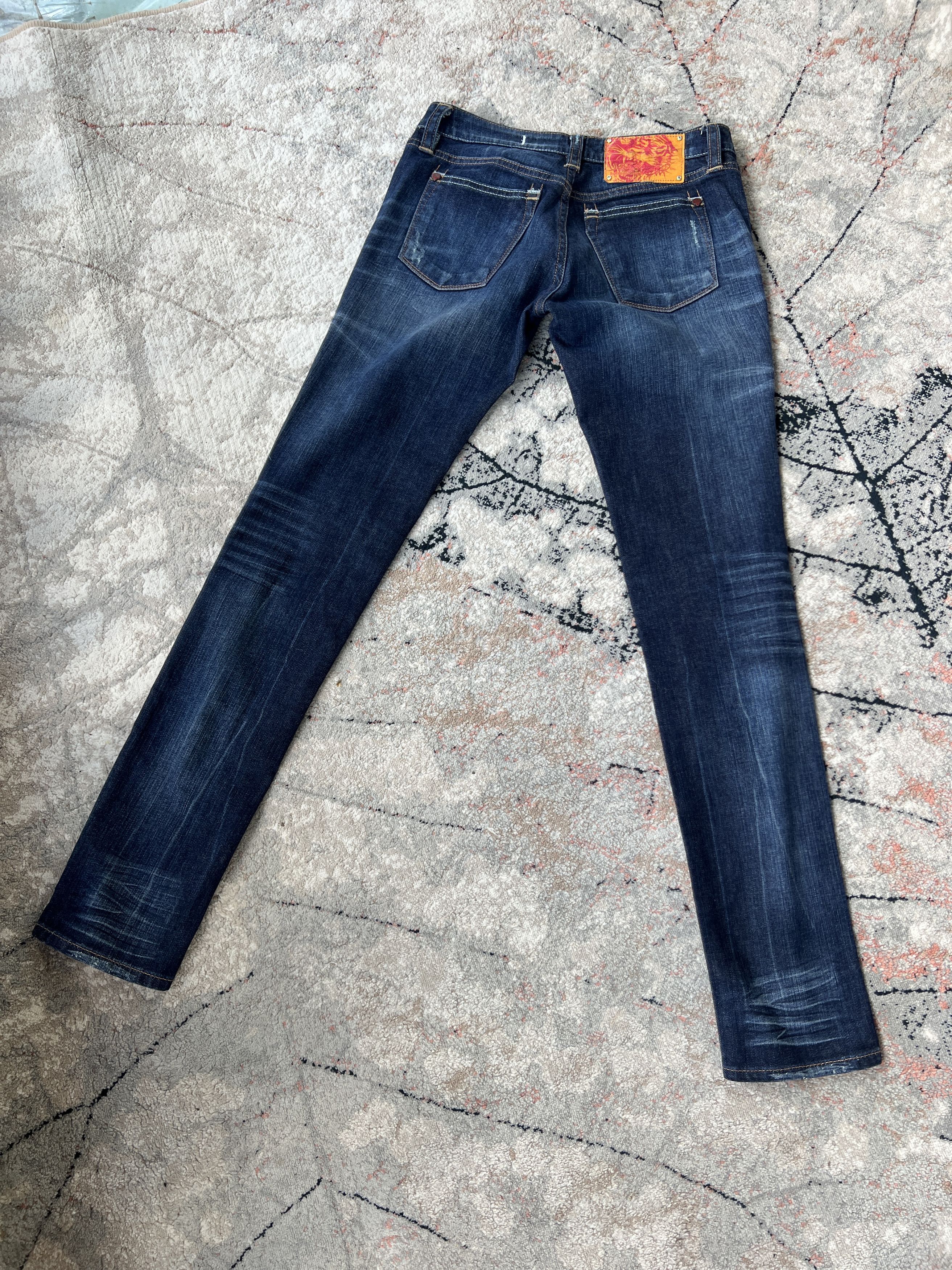 Christian Audigier × Ed Hardy Ed Hardy By Christian Audigier White Label Jeans Size 28" / US 6 / IT 42 - 1 Thumbnail