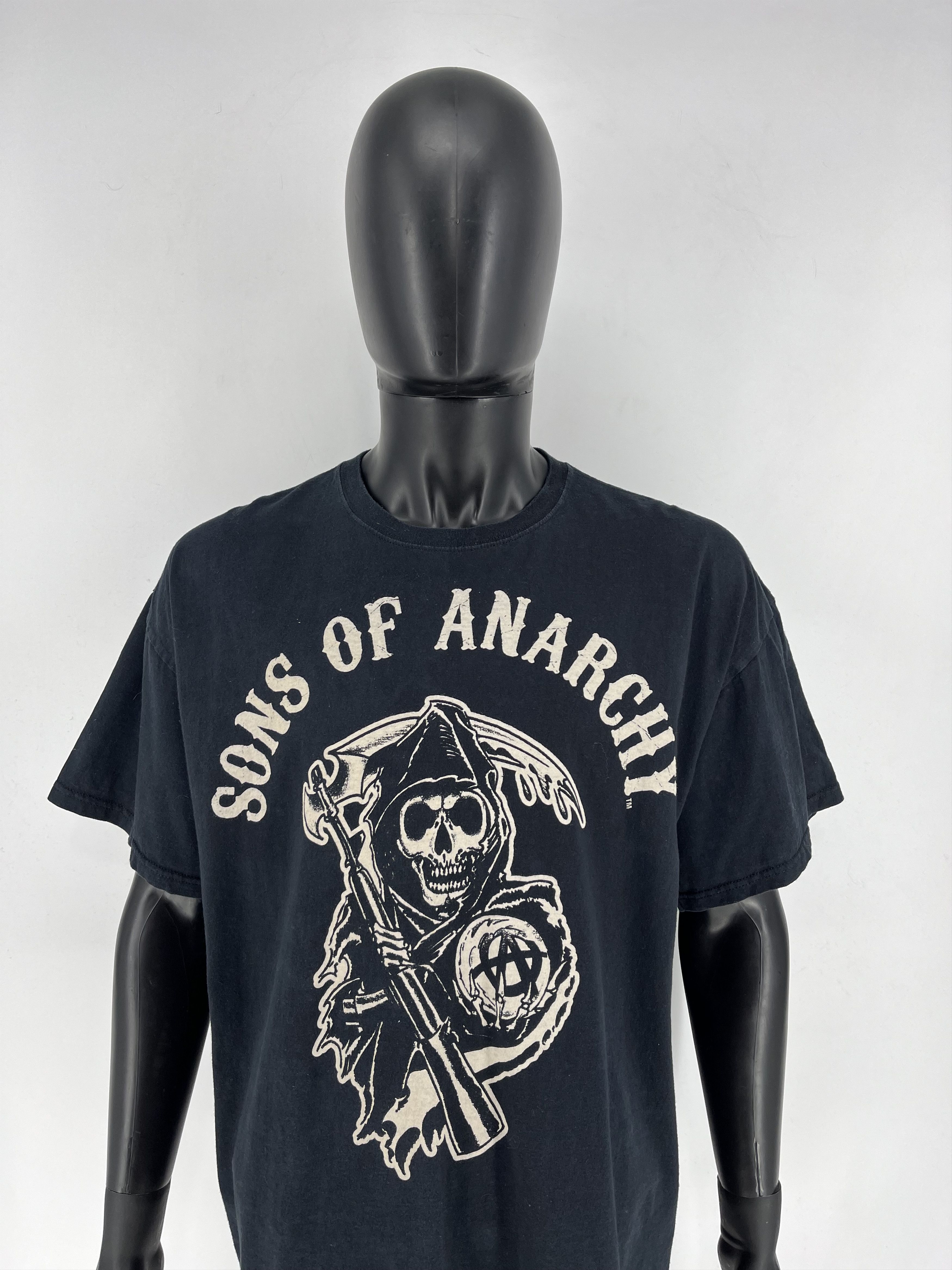 Band Tees × Vintage Vintage SOA Sons Of Anarchy Vintage Band Graphic Tee Sz 2XL Size US XXL / EU 58 / 5 - 1 Thumbnail