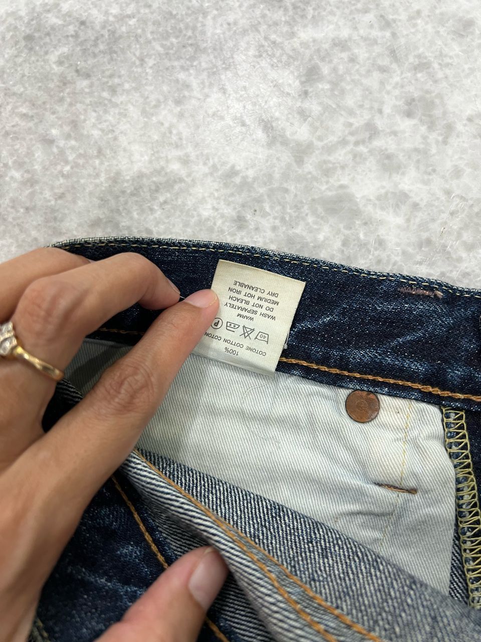 Kapital Kapital Denim Distressed Jeans Size US 31 - 14 Thumbnail