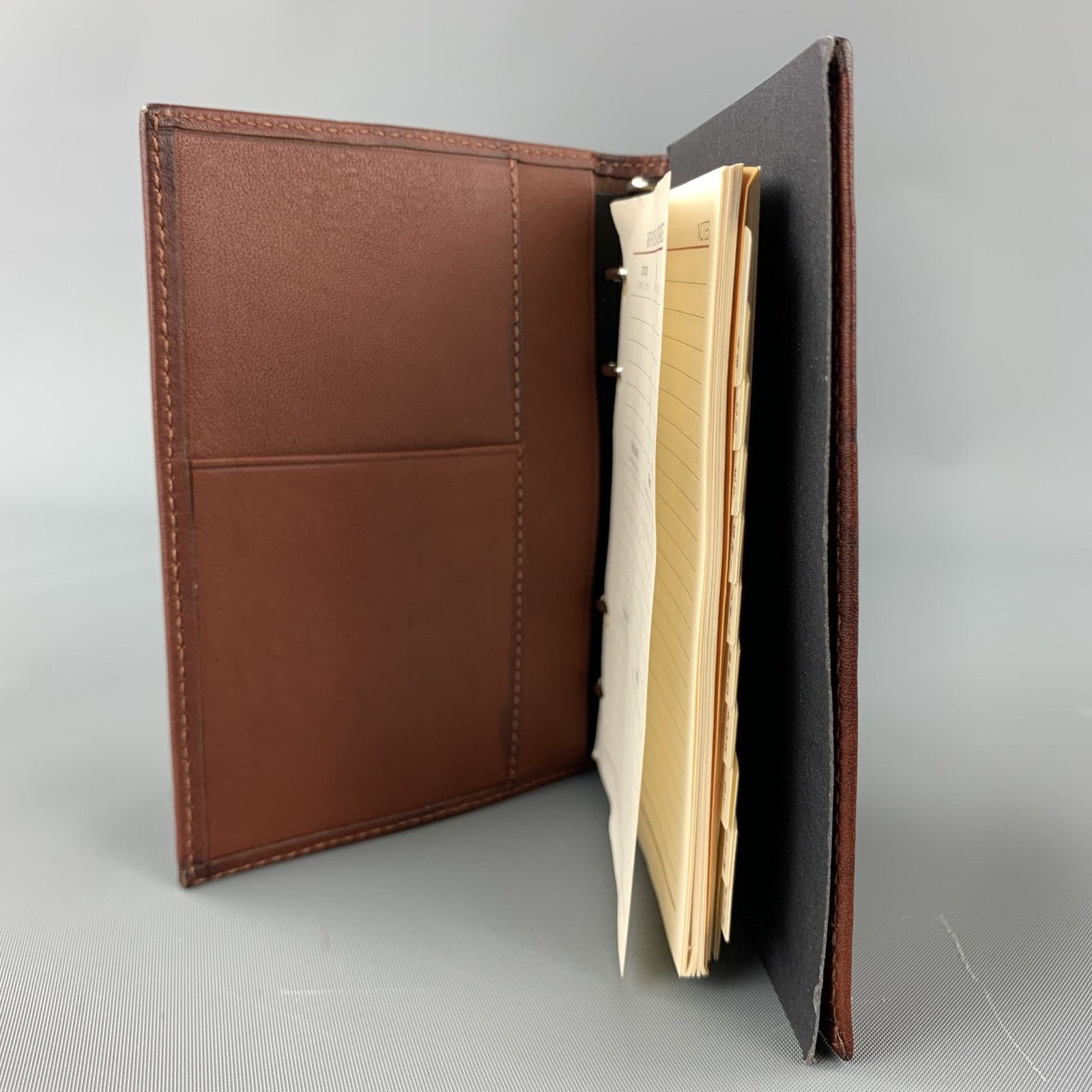 Bally BALLY Brown Leather Rectangle Agenda Size ONE SIZE - 3 Thumbnail