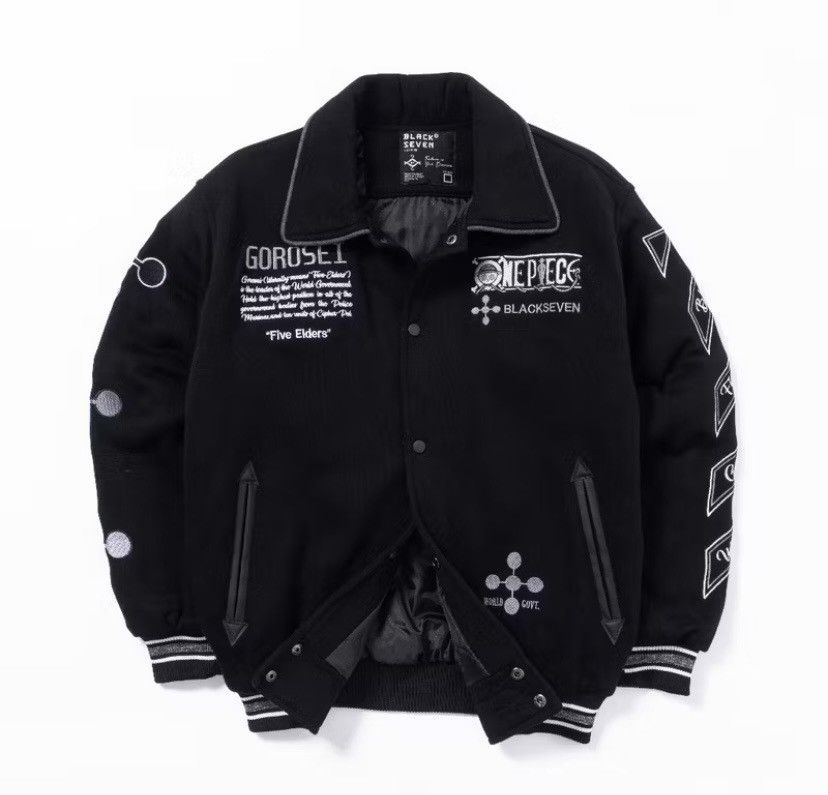 Other Varsity jacket one piece black streetwear Size US L / EU 52-54 / 3 - 2 Thumbnail