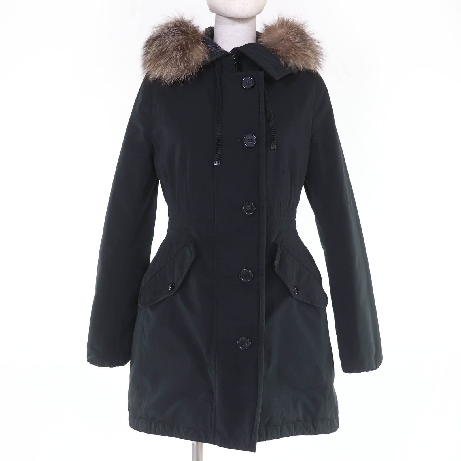 Moncler Moncler Moncler MONTICOLE Polyester Cotton Down Coat Textile Outerwear DUTY FREE for USA Size ONE SIZE - 1 Thumbnail